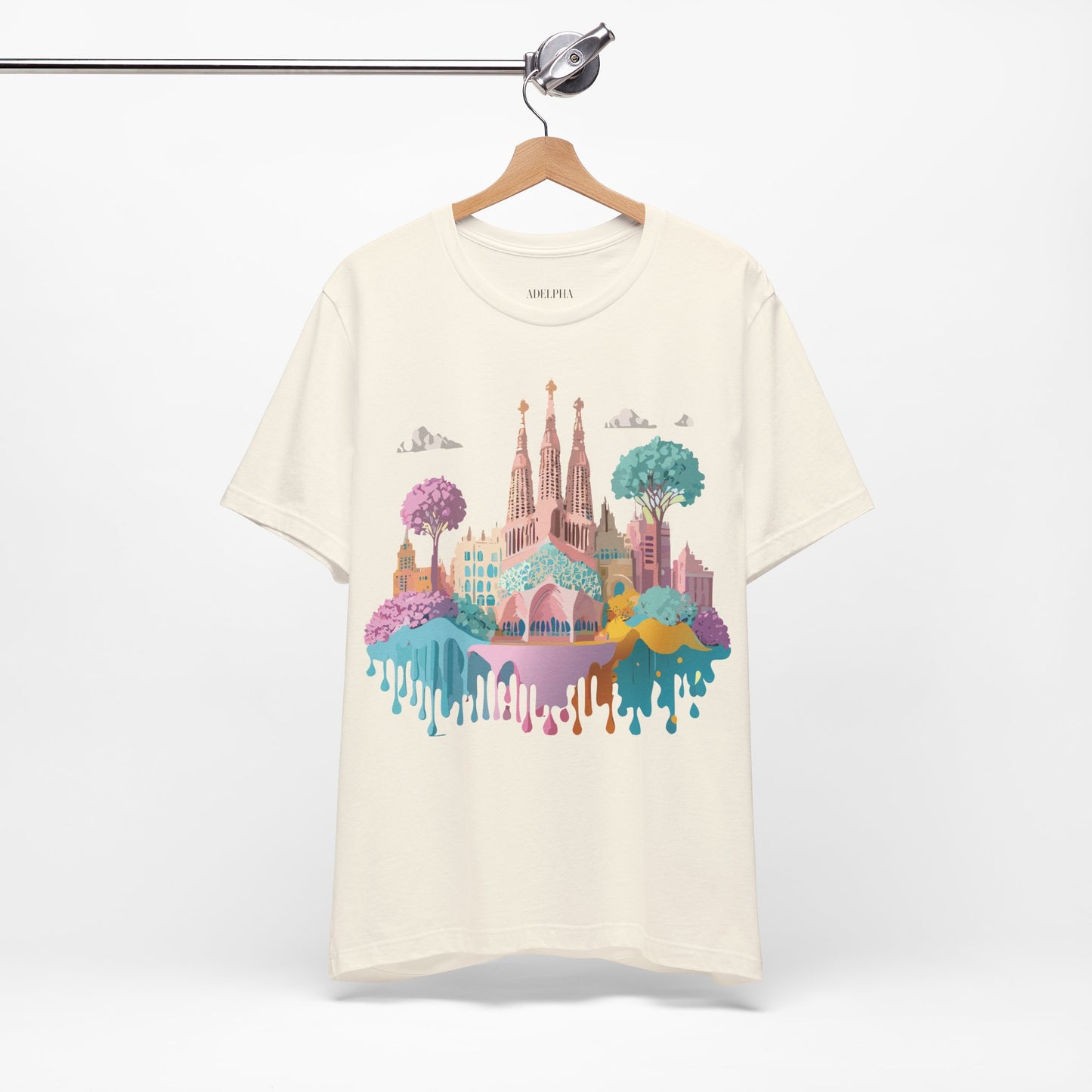 Tourist Shirt, Shirt with Barcelona - ADELPHA