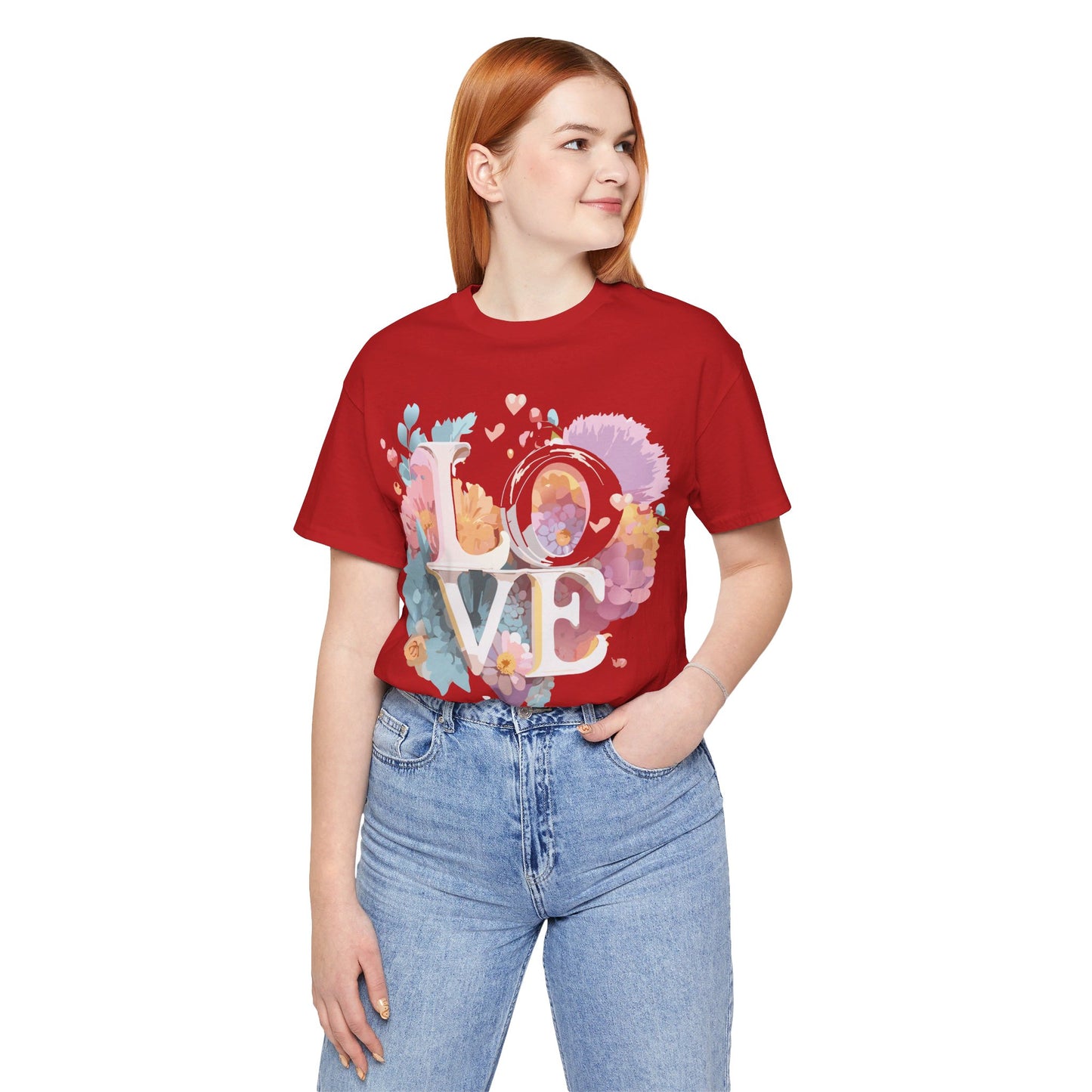 Natural Cotton Tee Shirt - Love Story Collection Printify