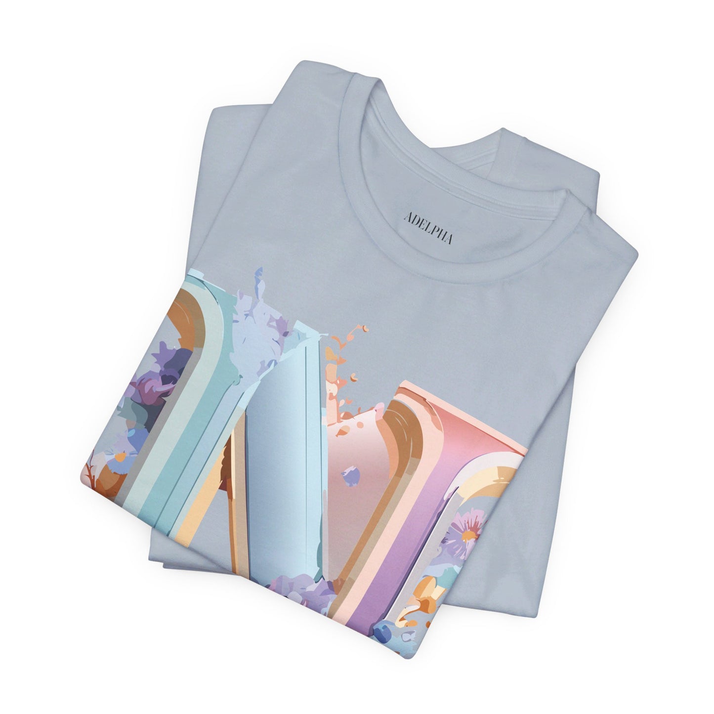 Natural Cotton Tee Shirt - Letters Collection - N Printify