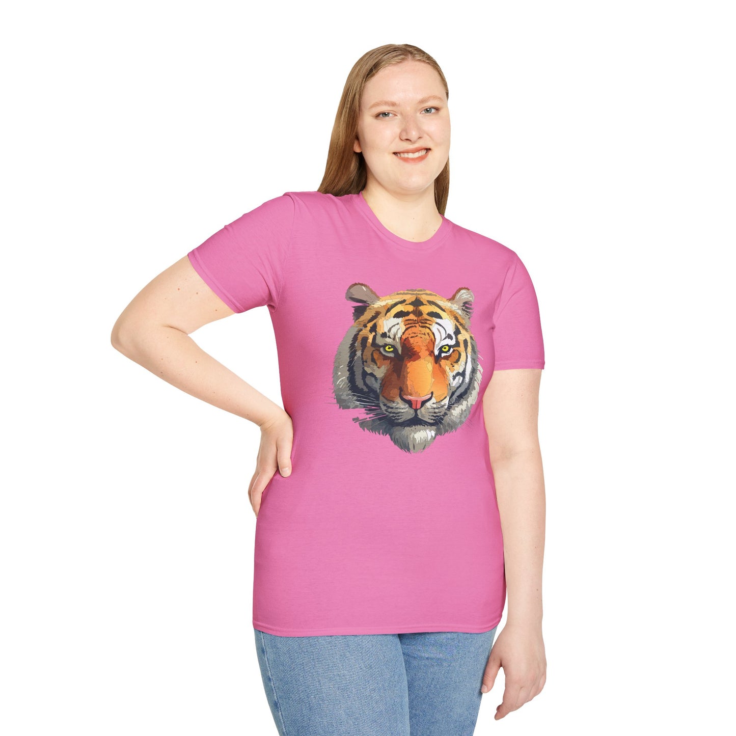 Tiger Shirt, Shirt with Tiger, Animal Tee, Shirt with Animals