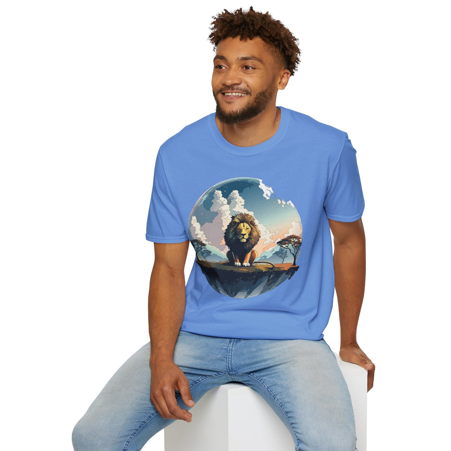 Lion Shirt, Shirt with Lion, Animal Tee, Shirt with Animals