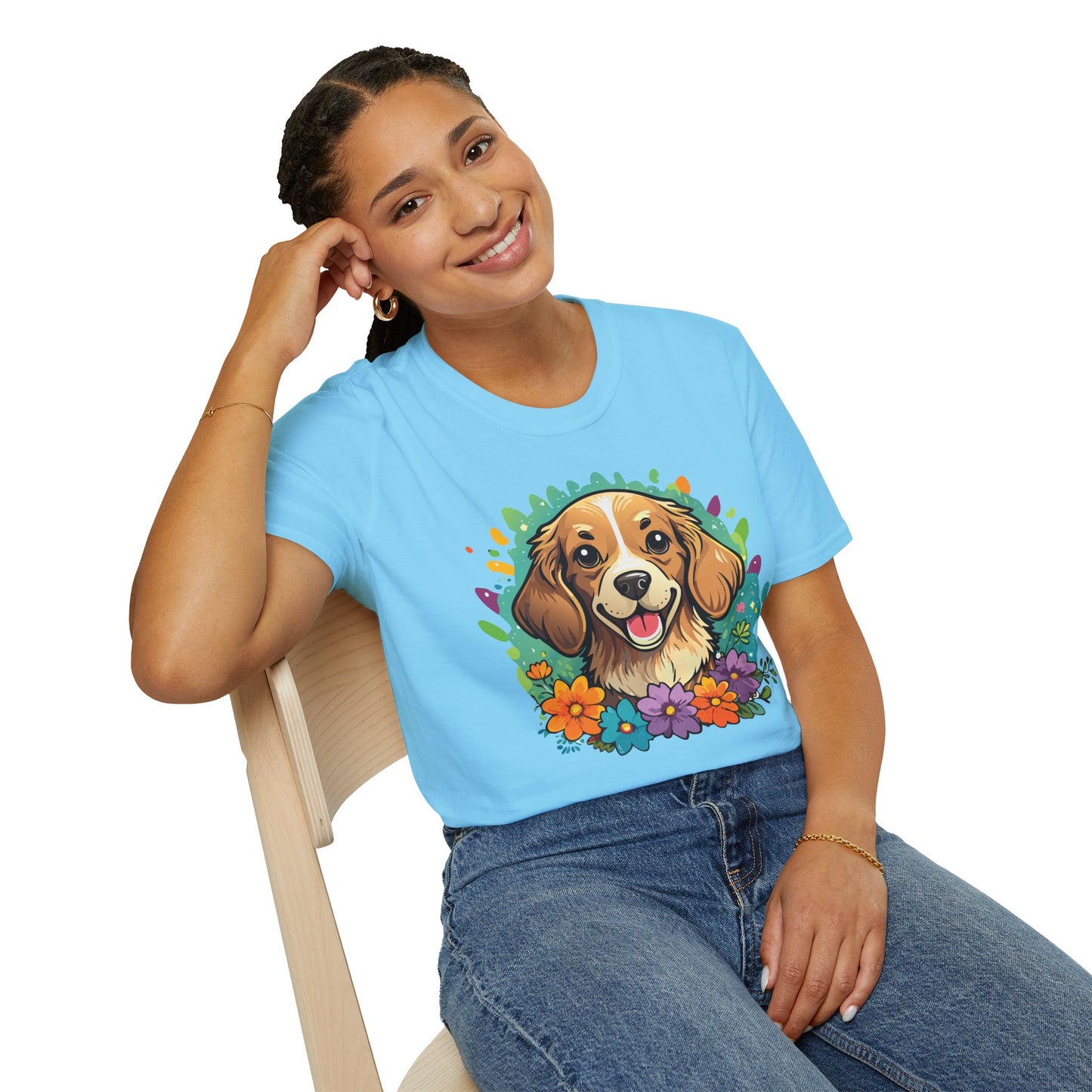 Dog Shirt, Shirt with Dog, Animal Tee, Shirt with Animals