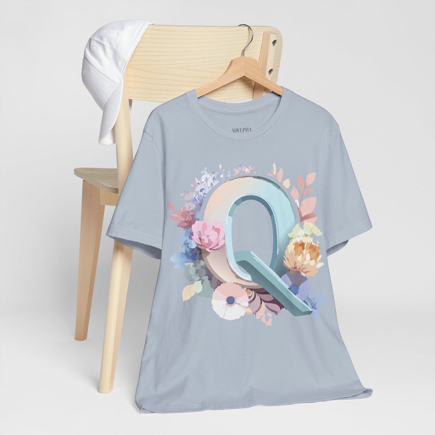 Letter Shirt, Letter Q Shirt - ADELPHA