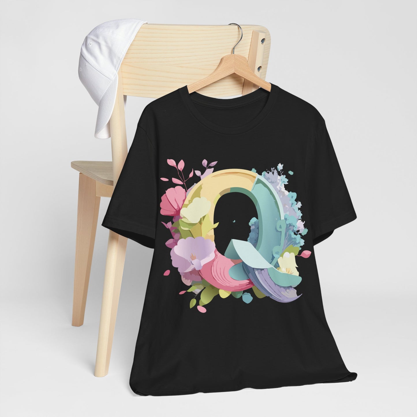 Letter Shirt, Letter Q Shirt - ADELPHA