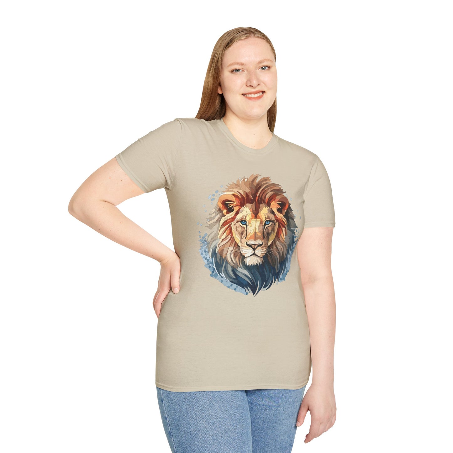 Lion Shirt, Shirt with Lion, Animal Tee, Shirt with Animals