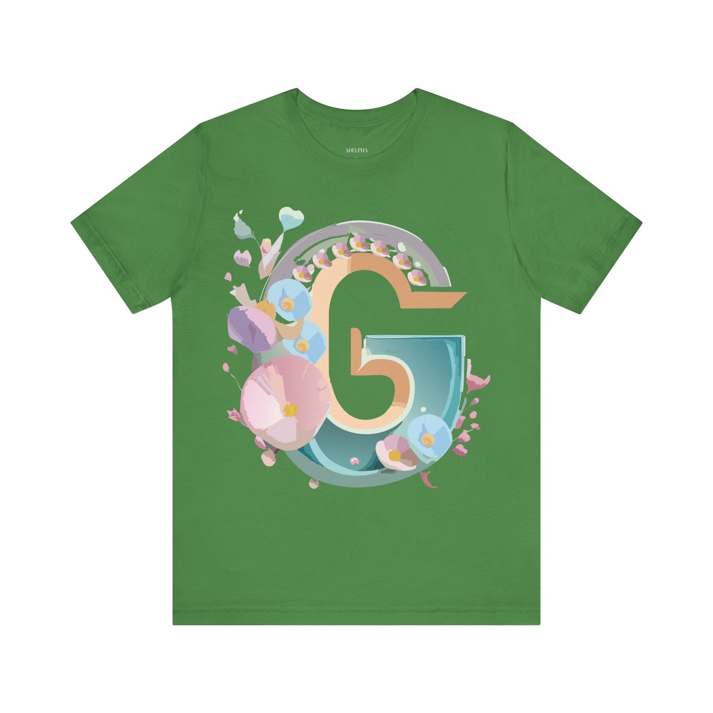 Natural Cotton Tee Shirt - Letters Collection - G Printify