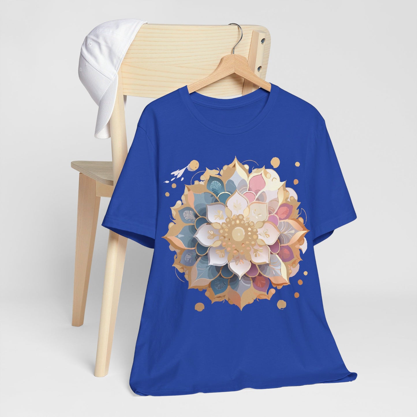 Natural Cotton Tee Shirt - Medallion Collection Printify