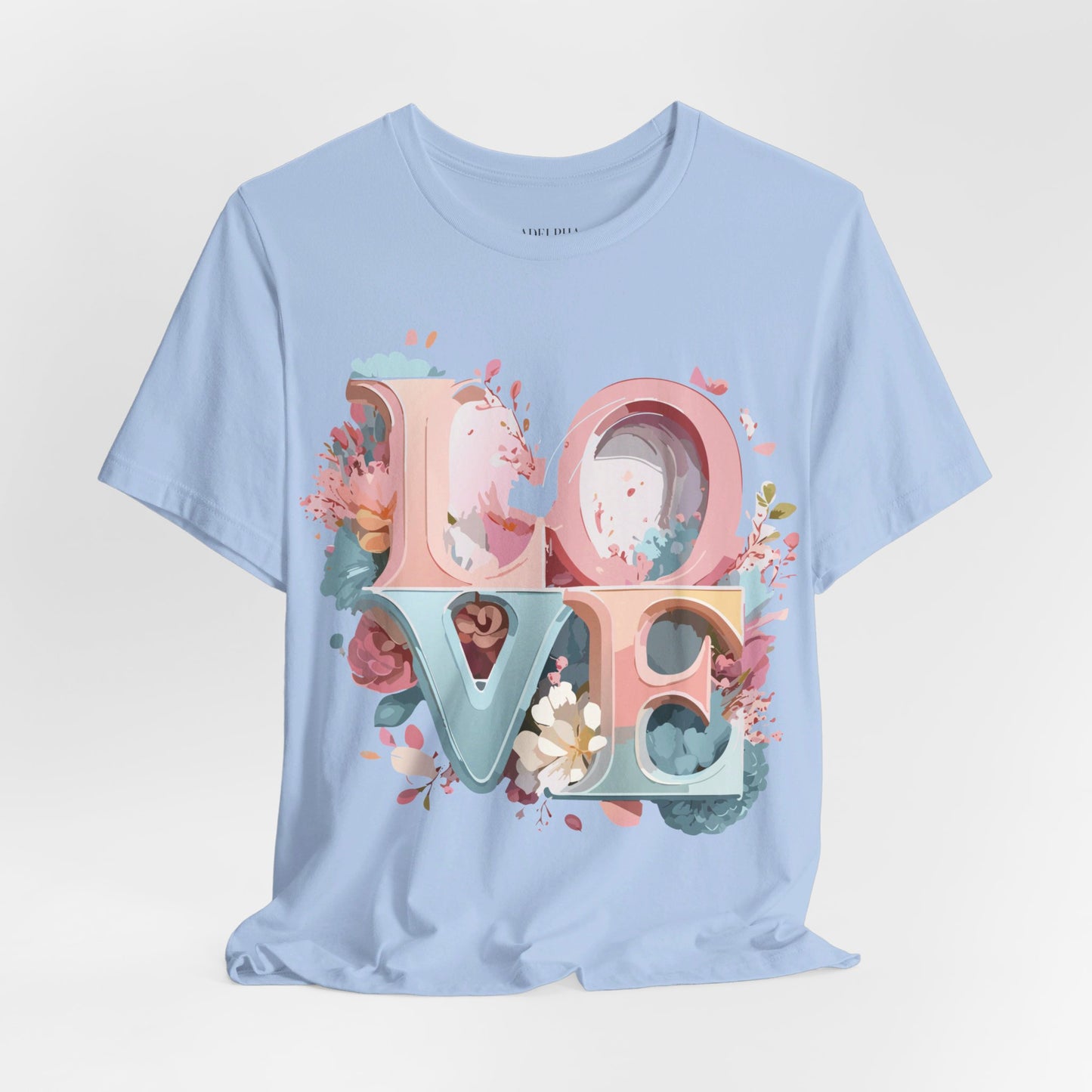 Natural Cotton Tee Shirt - Love story Collection Printify