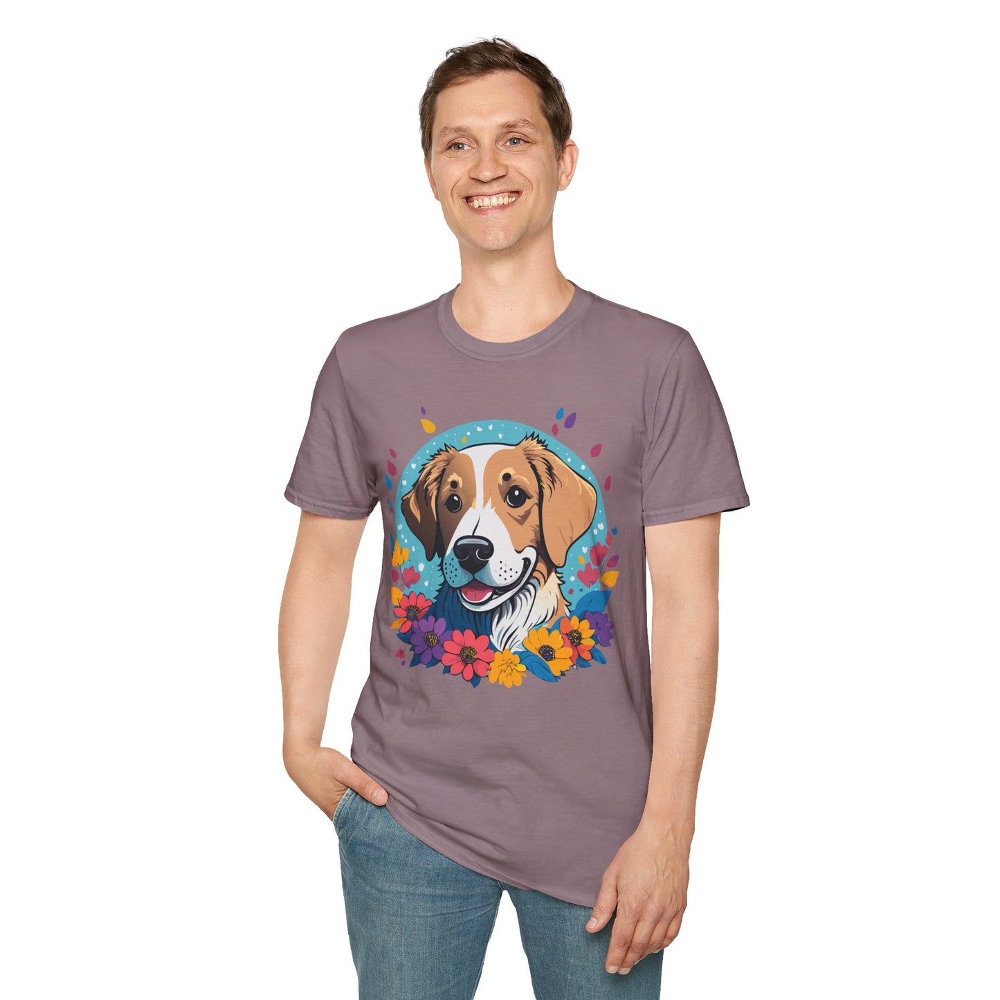 Dog Shirt, Shirt with Dog, Animal Tee, Shirt with Animals