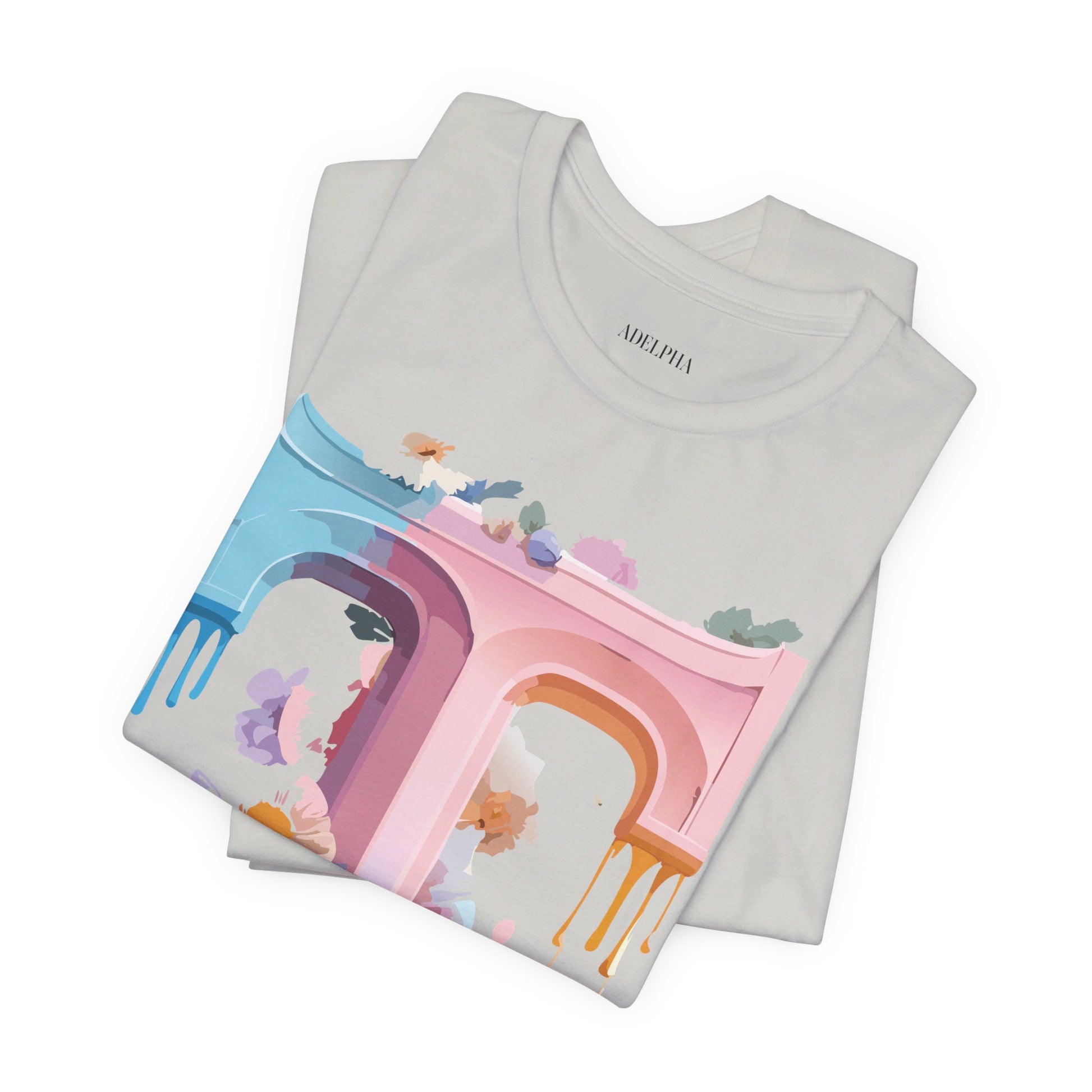 Natural Cotton Tee Shirt - Letters Collection - T Printify