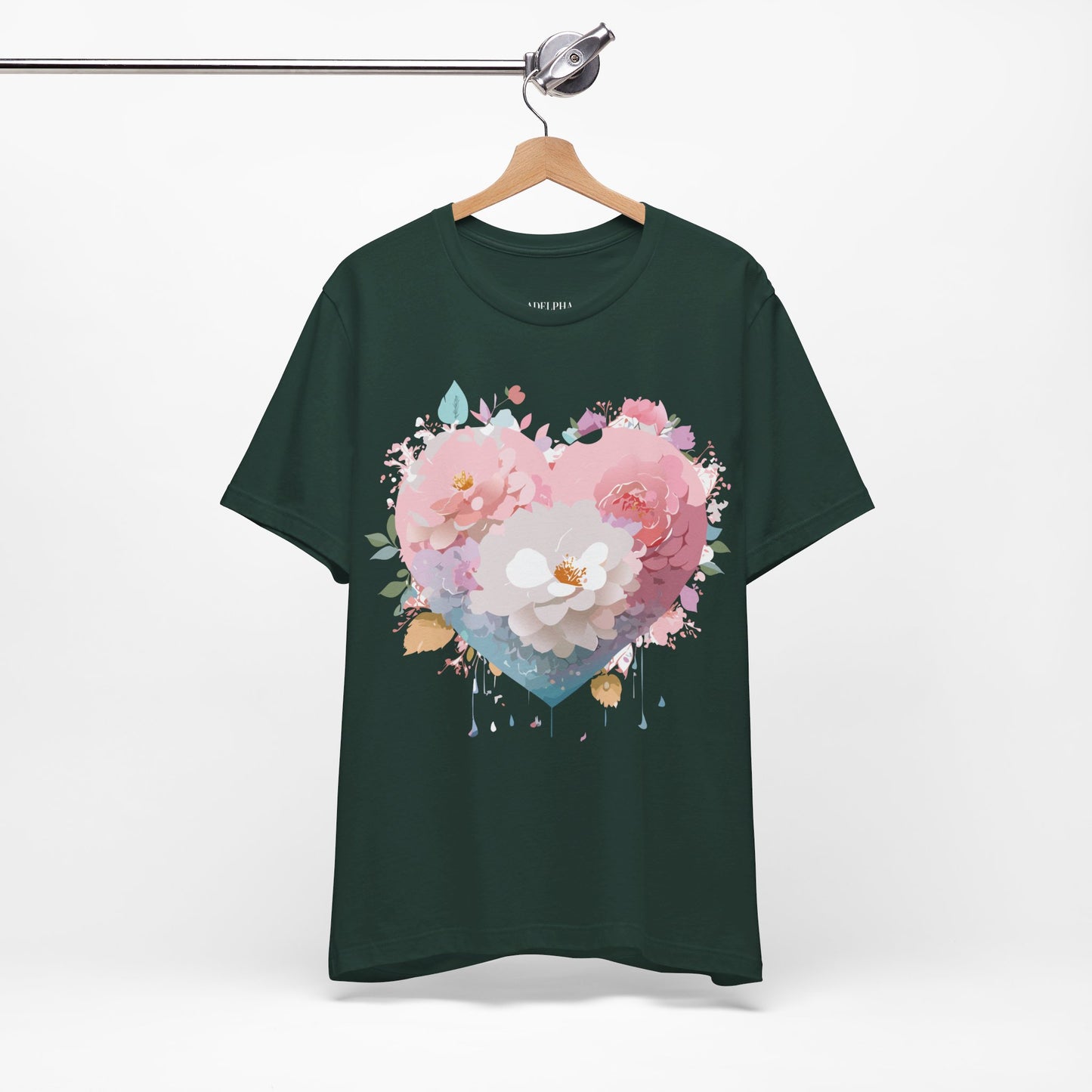 Natural Cotton Tee Shirt - Love Story Collection Printify