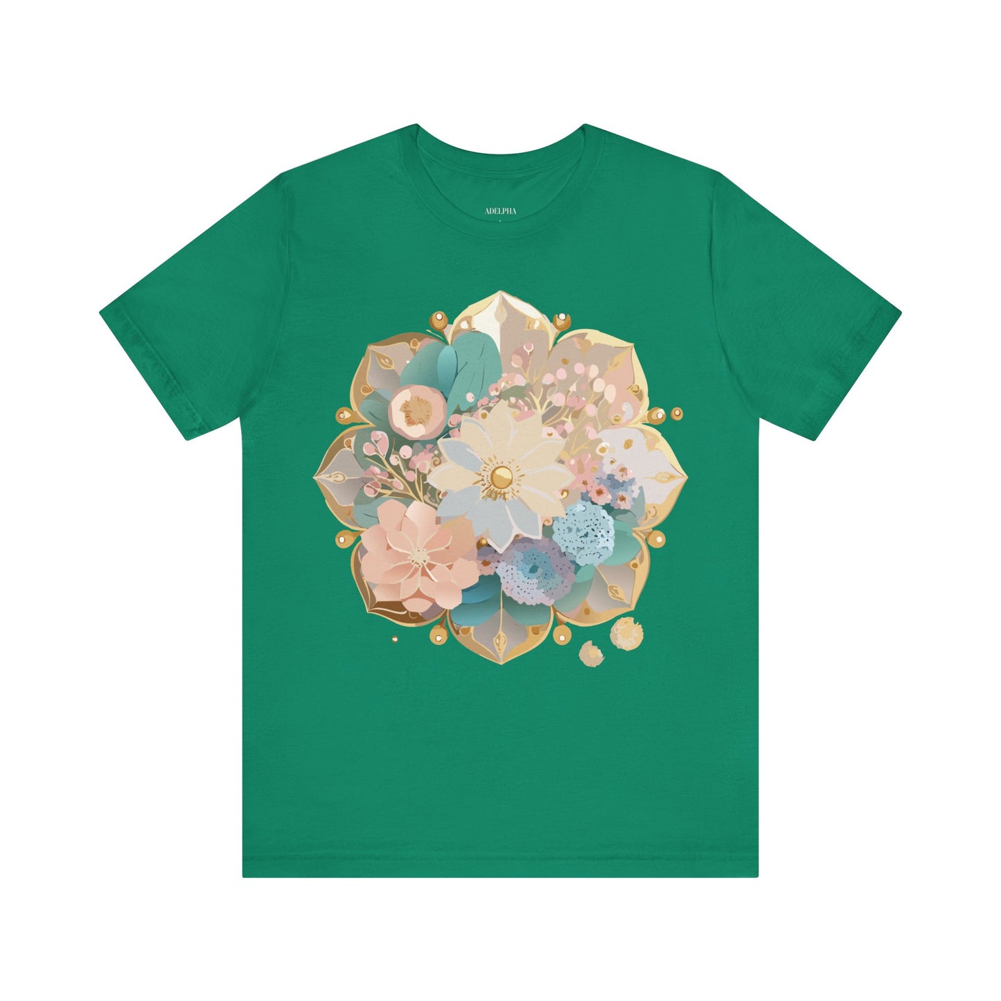 Natural Cotton Tee Shirt - Medallion Collection Printify