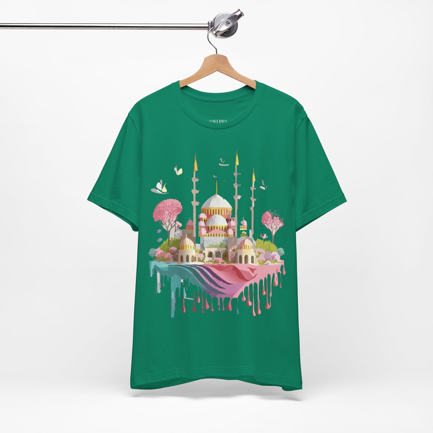 Natural Cotton Tee Shirt - Istanbul, Turkey Printify