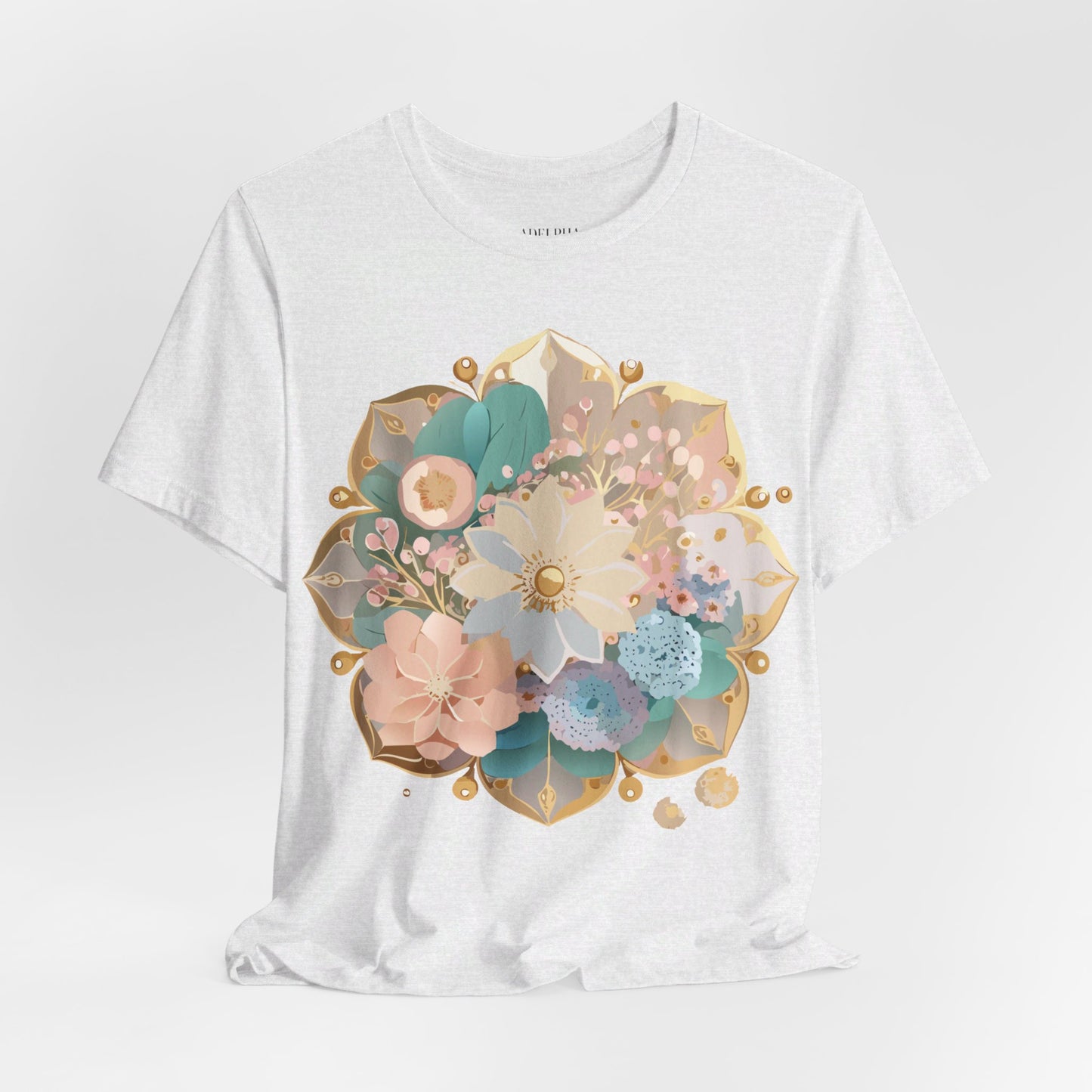 Natural Cotton Tee Shirt - Medallion Collection Printify