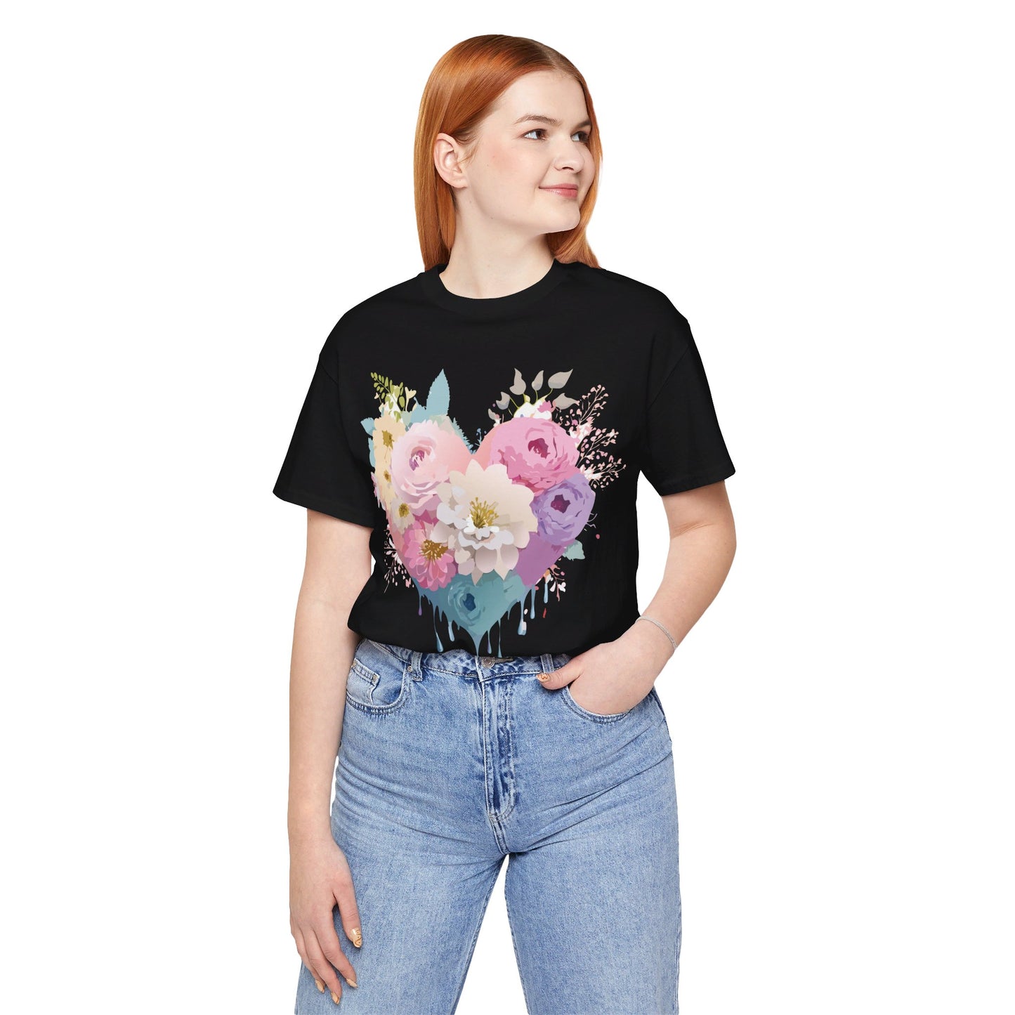 Natural Cotton Tee Shirt - Love Story Collection Printify