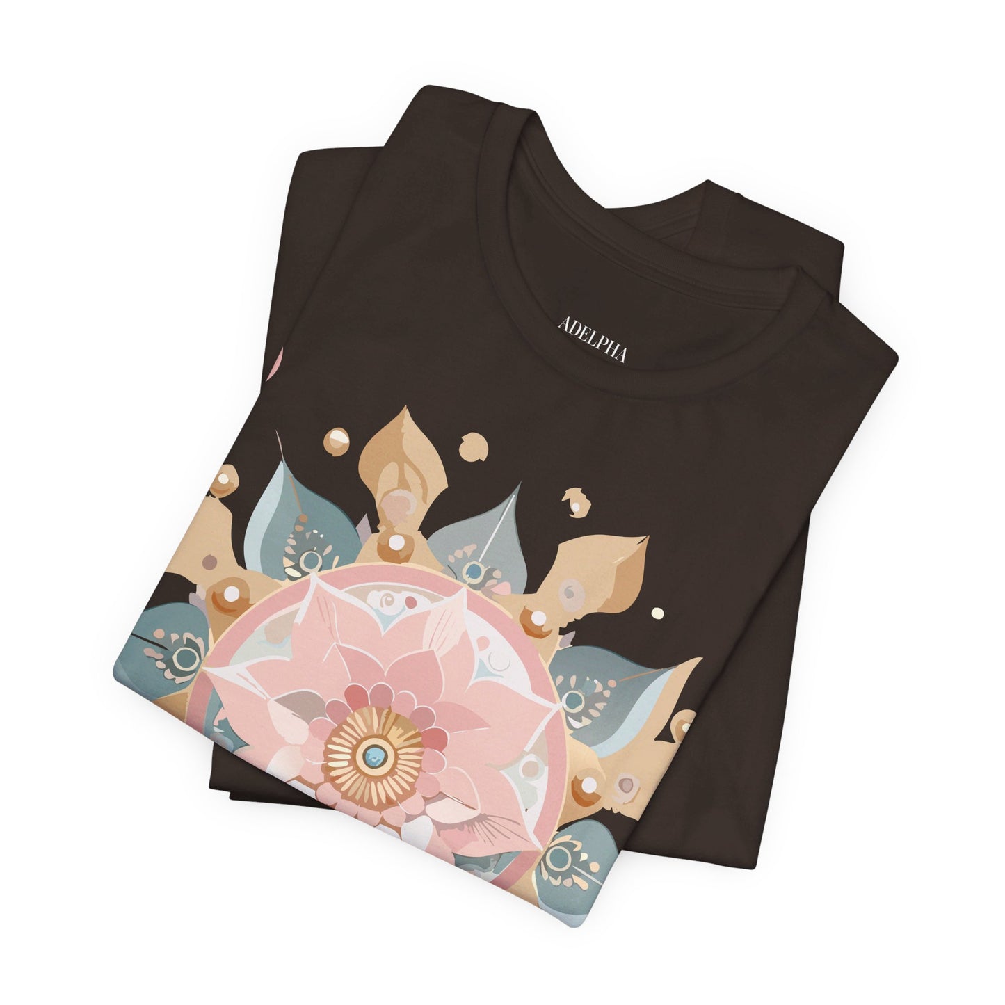 Natural Cotton Tee Shirt - Medallion Collection Printify