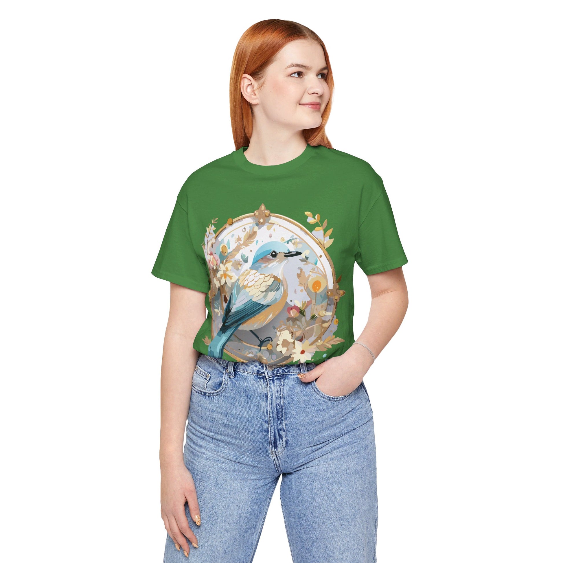 Natural Cotton Tee Shirt - Medallion Collection Printify