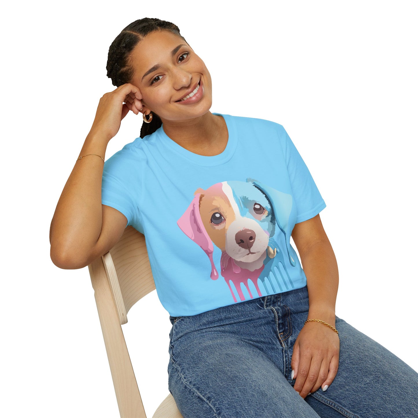 Dog Shirt, Shirt with Dog, Animal Tee, Shirt with Animals