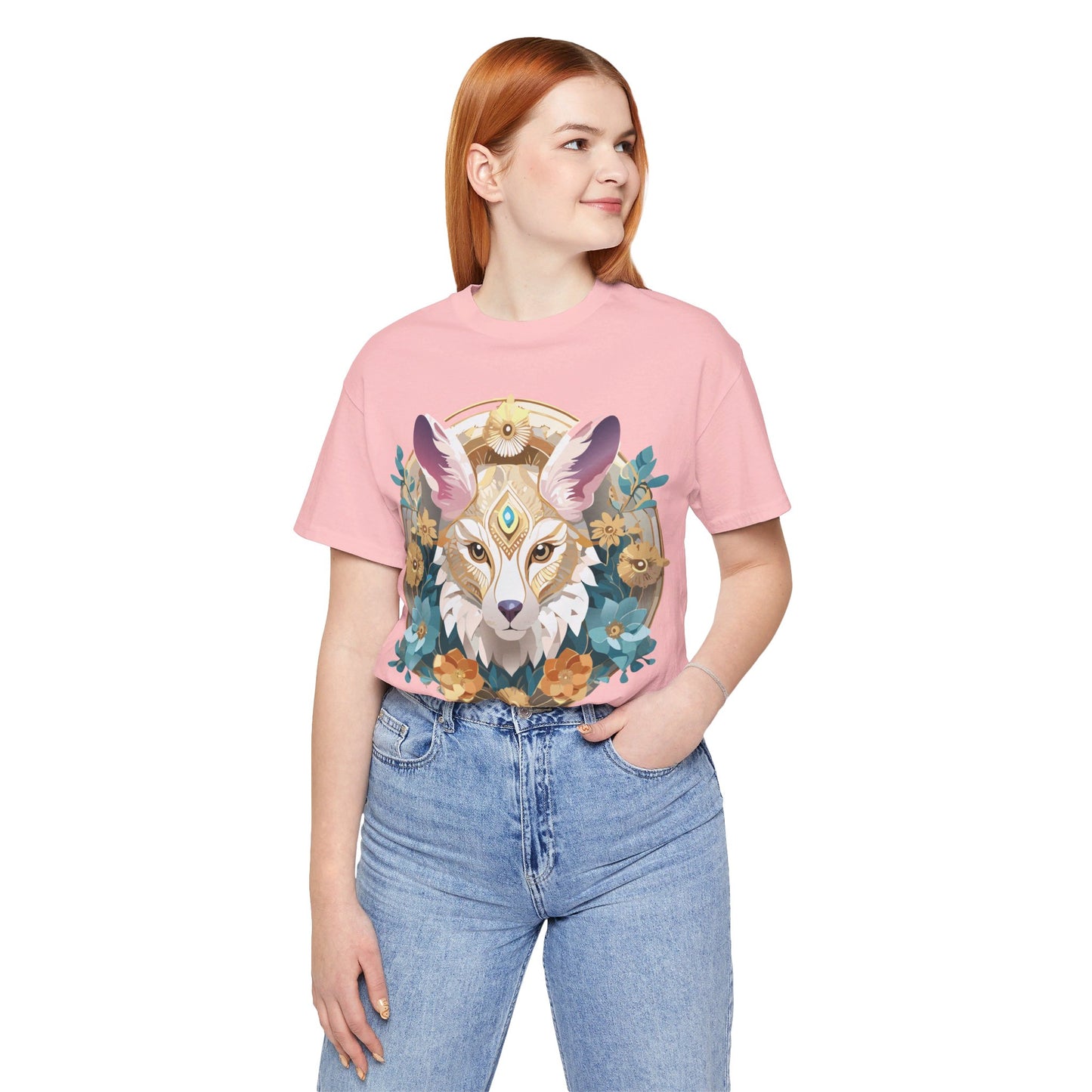 Natural Cotton Tee Shirt - Medallion Collection Printify