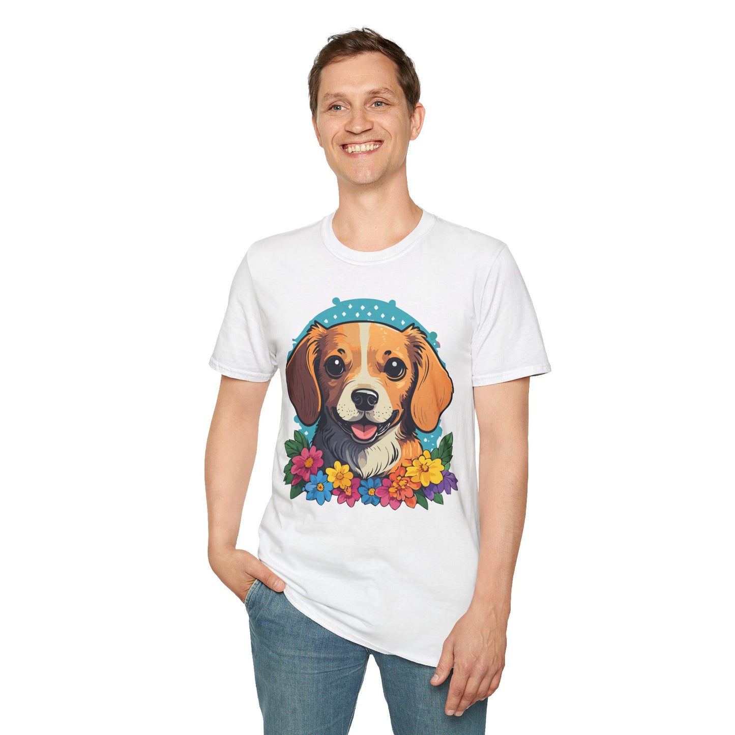 Dog Shirt, Shirt with Dog, Animal Tee, Shirt with Animals