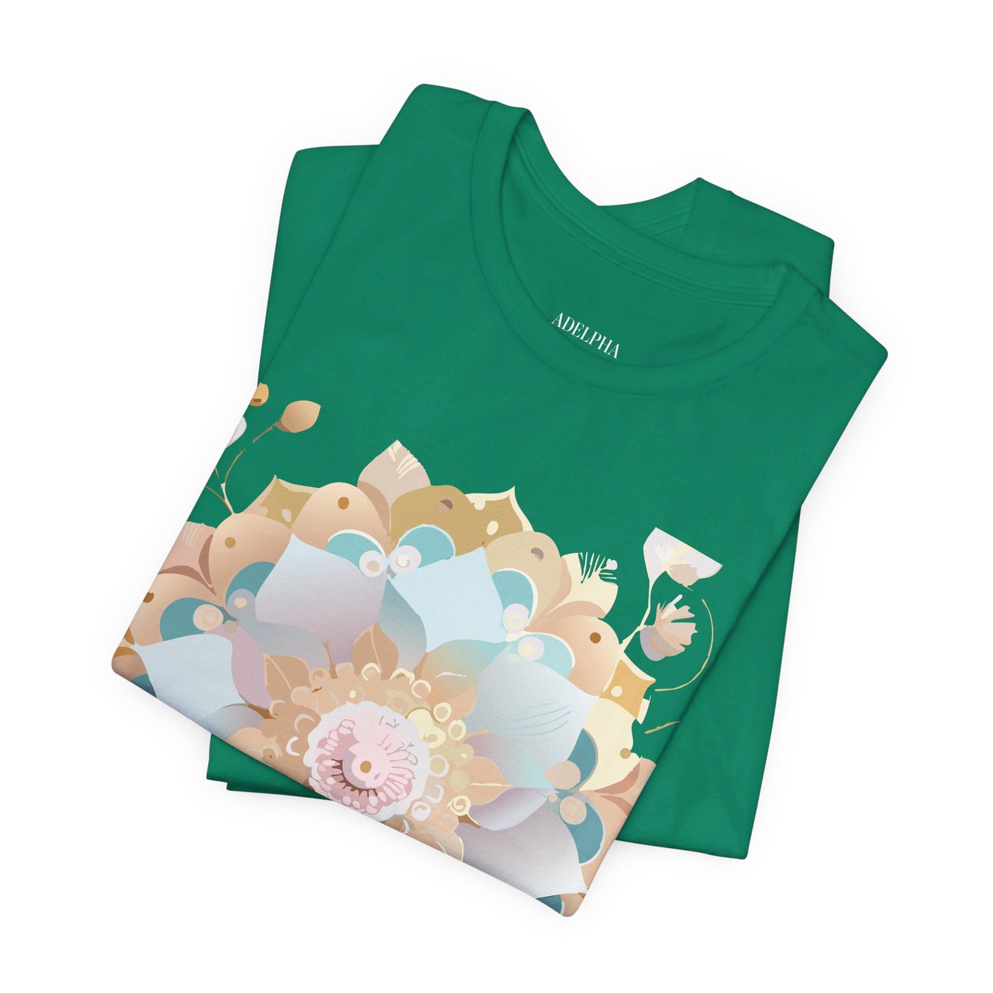 Natural Cotton Tee Shirt - Medallion Collection Printify