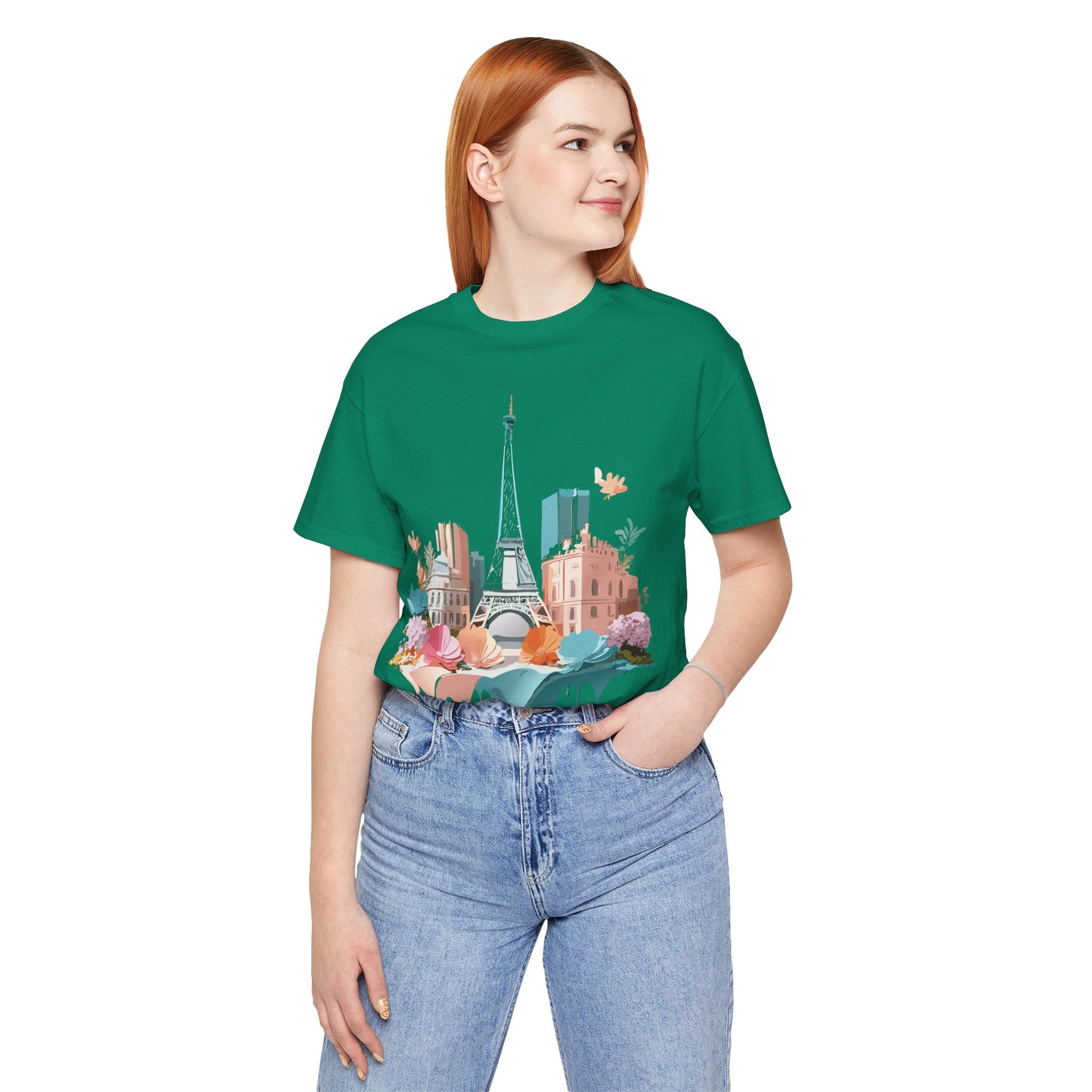 Tourist Shirt, Shirt with Paris - ADELPHA