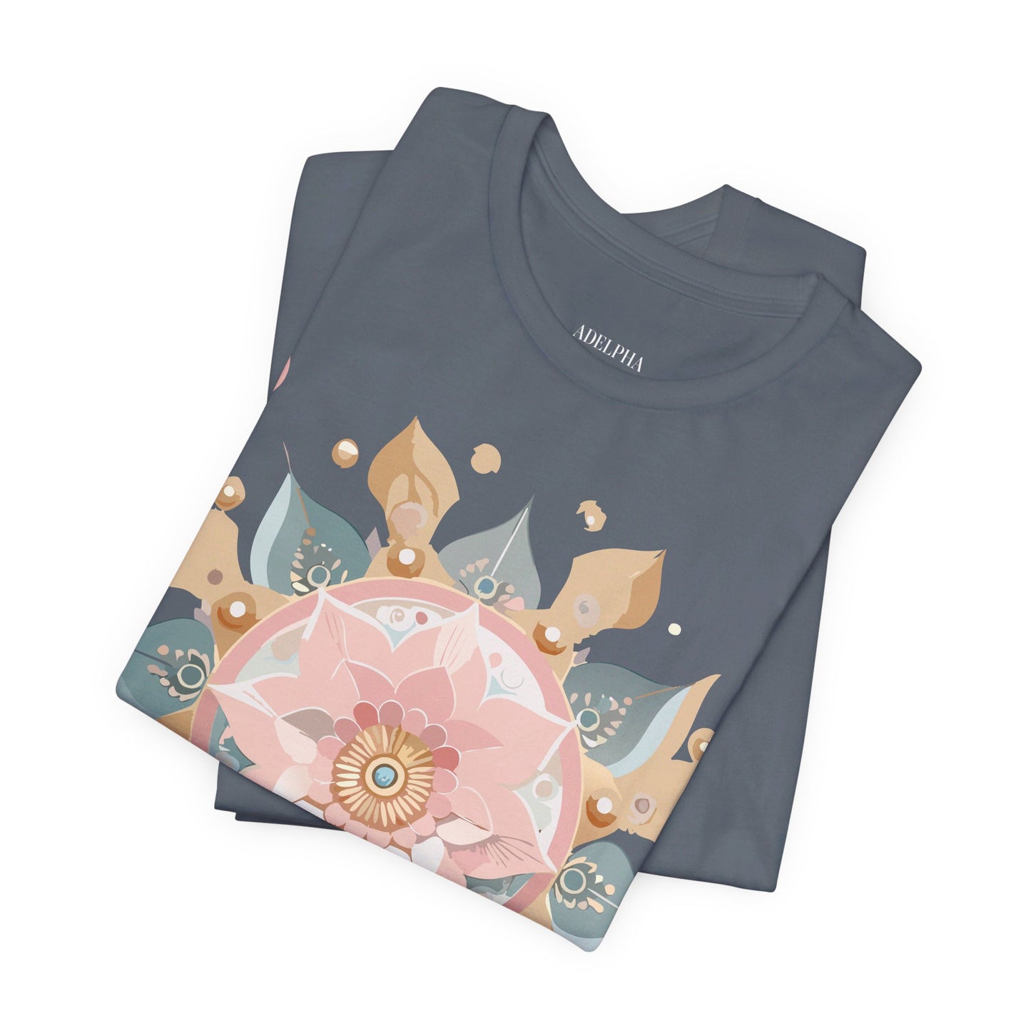 Natural Cotton Tee Shirt - Medallion Collection Printify
