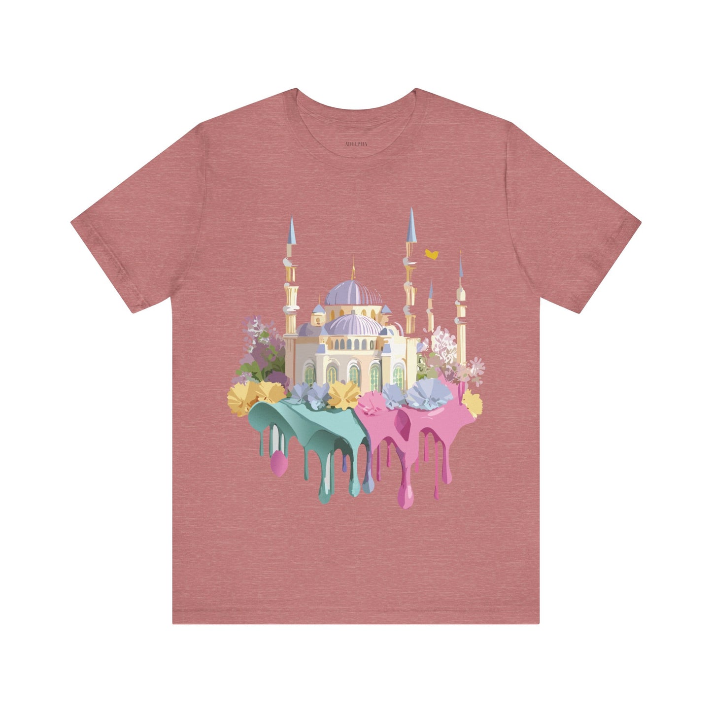 Natural Cotton Tee Shirt - Istanbul, Turkey Printify