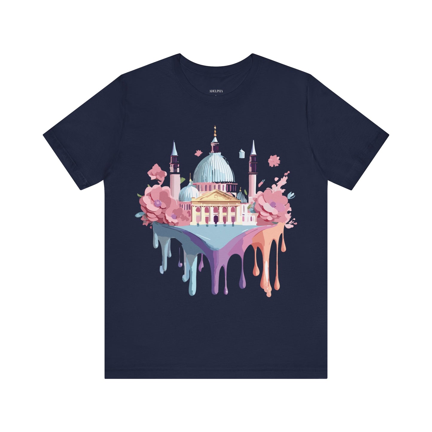 Natural Cotton Tee Shirt - Beautiful Places Collection - Venice Printify