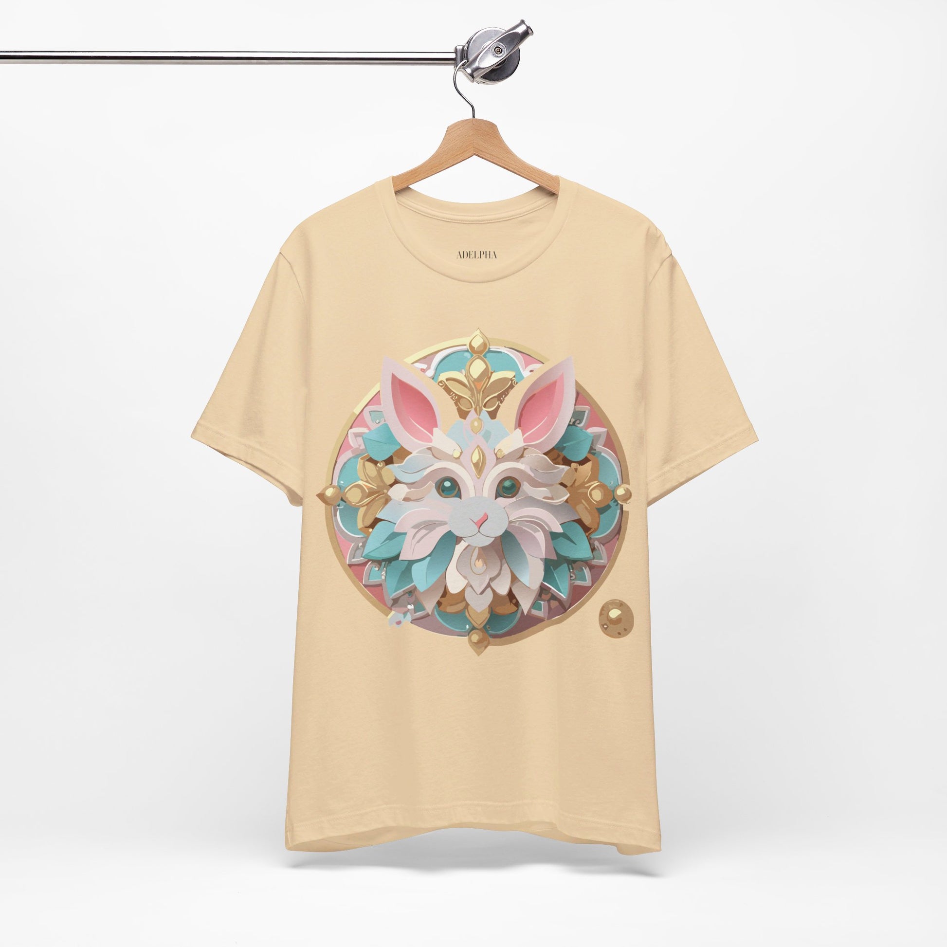 Natural Cotton Tee Shirt - Medallion Collection Printify