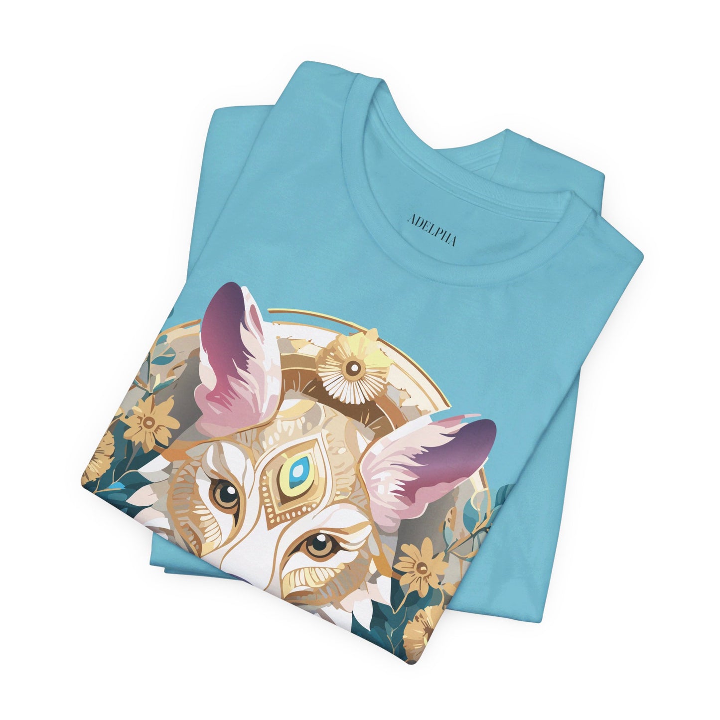 Natural Cotton Tee Shirt - Medallion Collection Printify