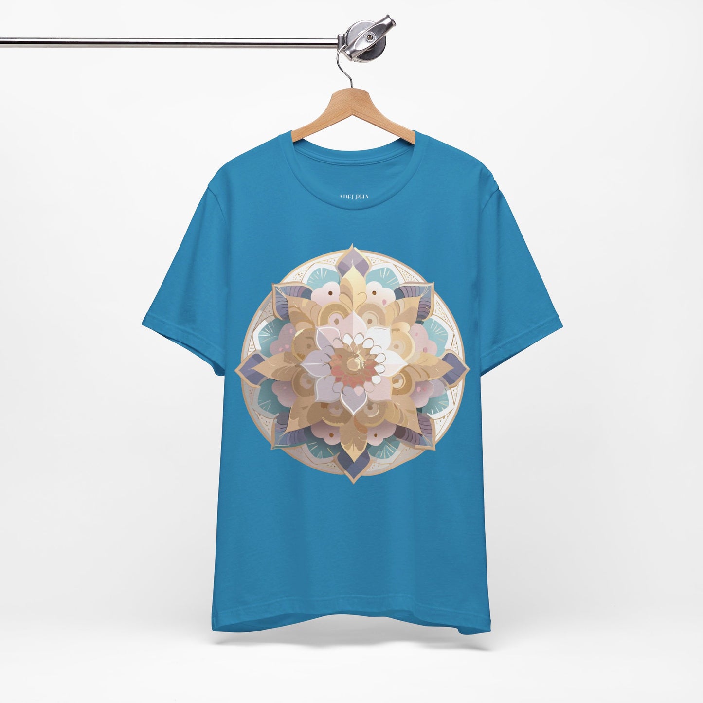 Natural Cotton Tee Shirt - Medallion Collection Printify