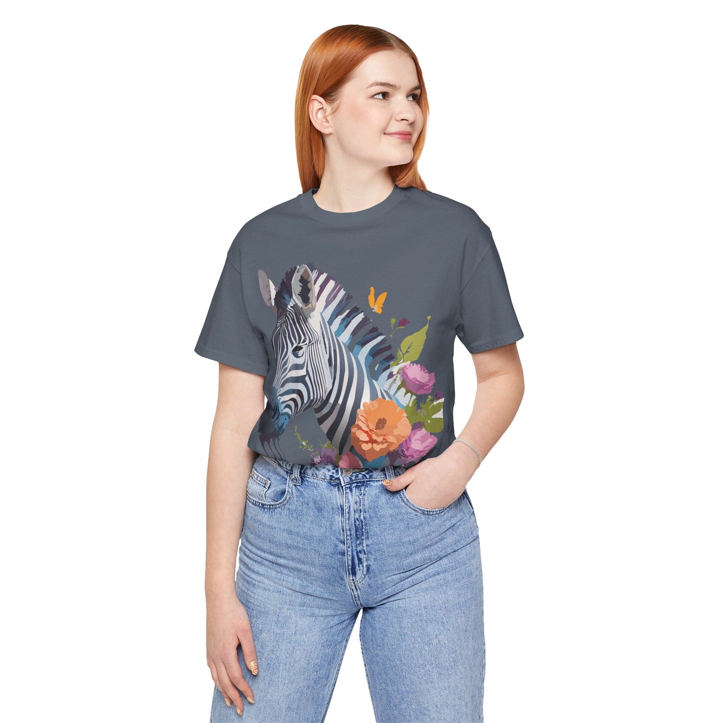 Shirt with Animals | Zebra Printify