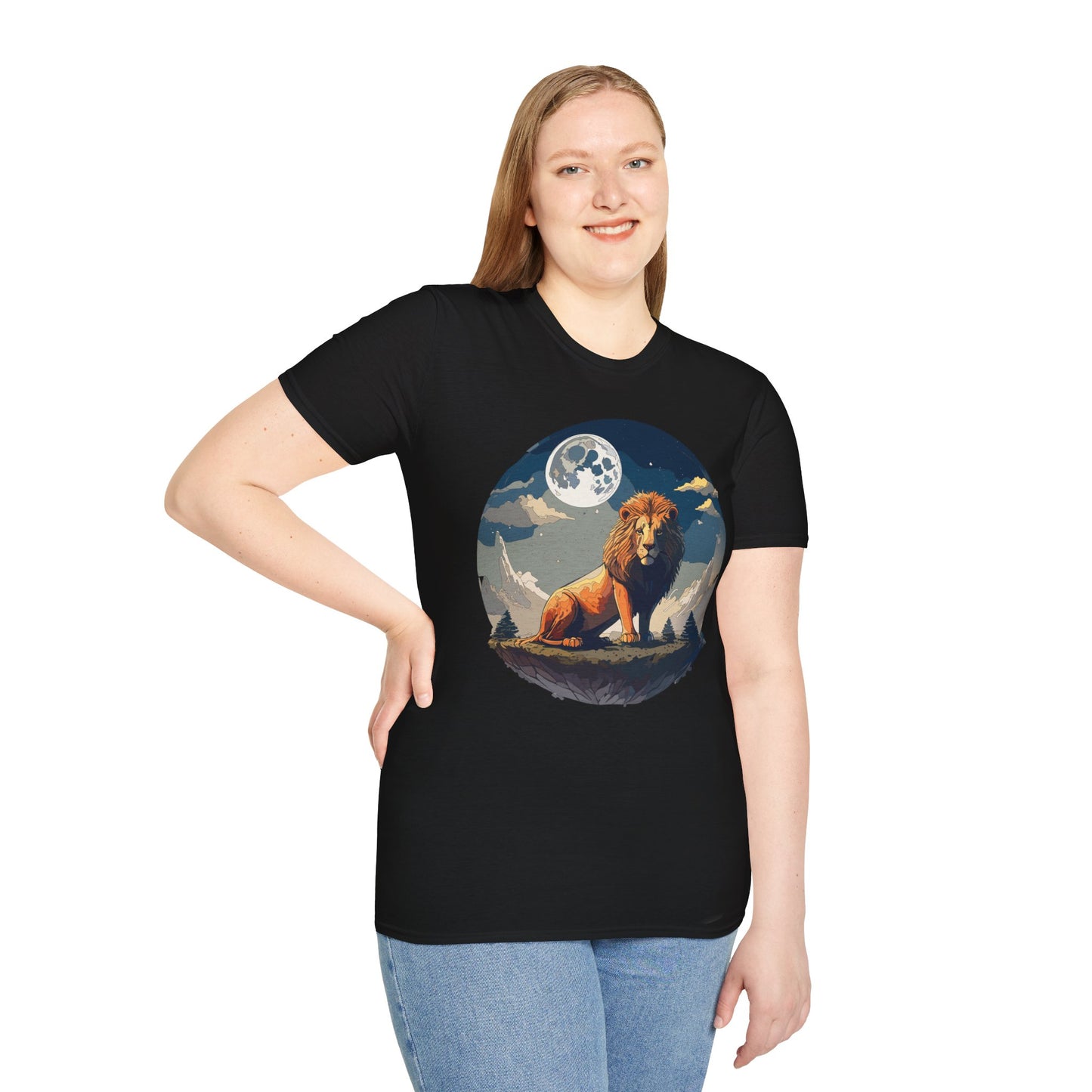 Lion Shirt, Shirt with Lion, Animal Tee, Shirt with Animals