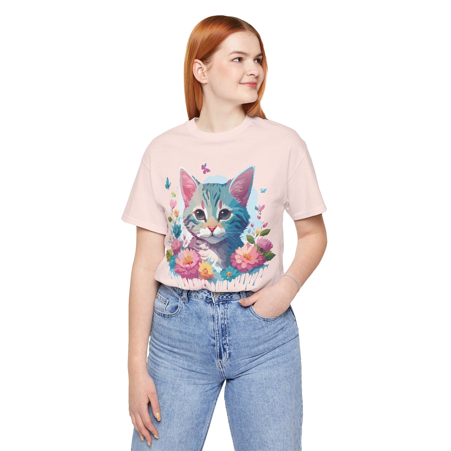 Cat Shirt, Shirt with Cat - ADELPHA