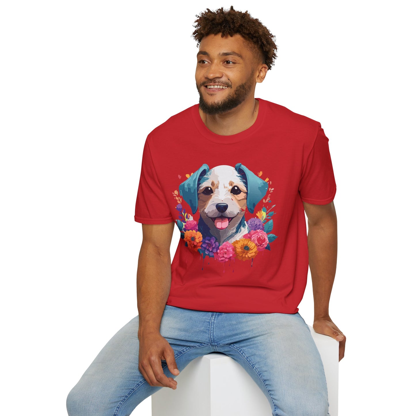 Dog Shirt, Shirt with Dog, Animal Tee, Shirt with Animals