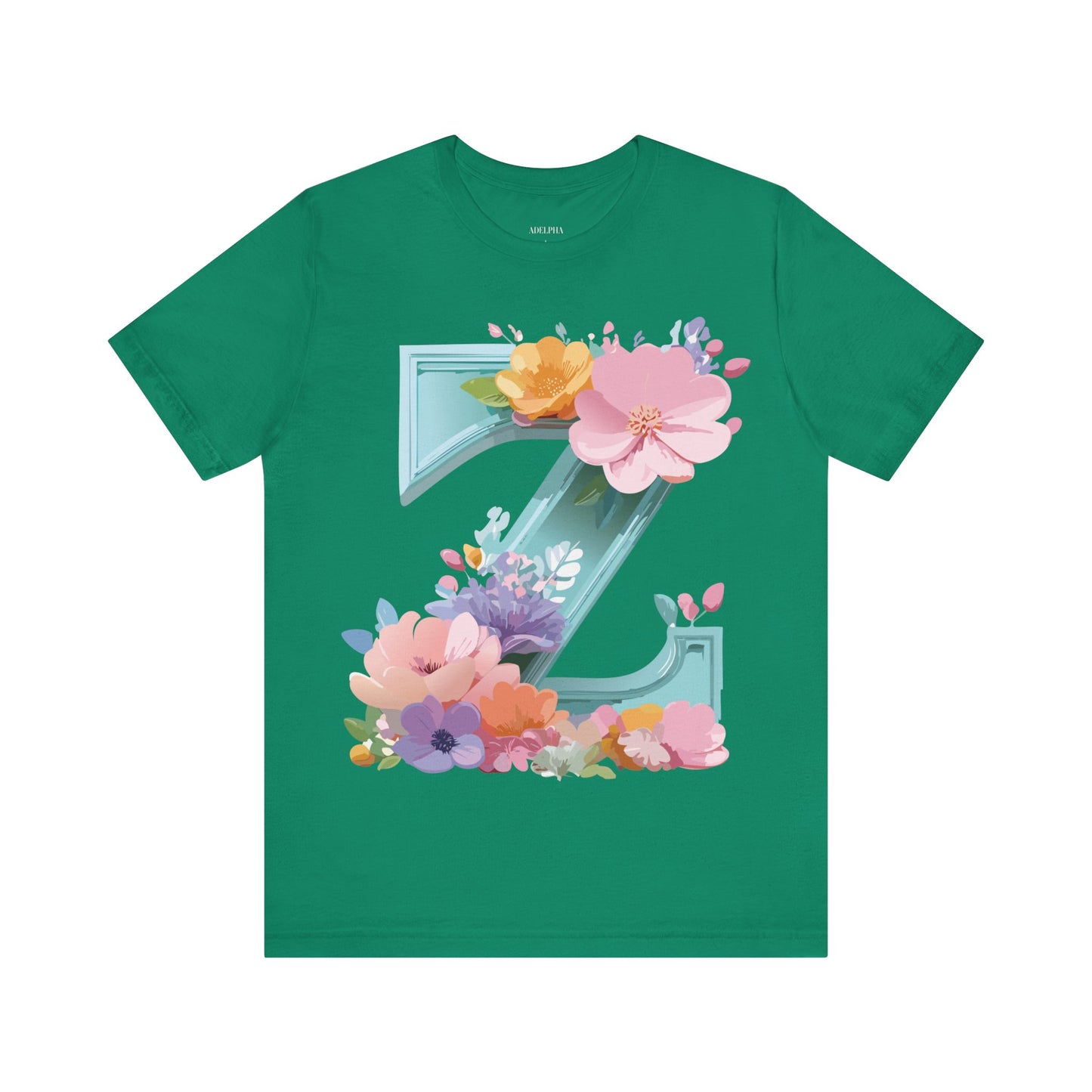 Natural Cotton Tee Shirt - Letters Collection - Z Printify