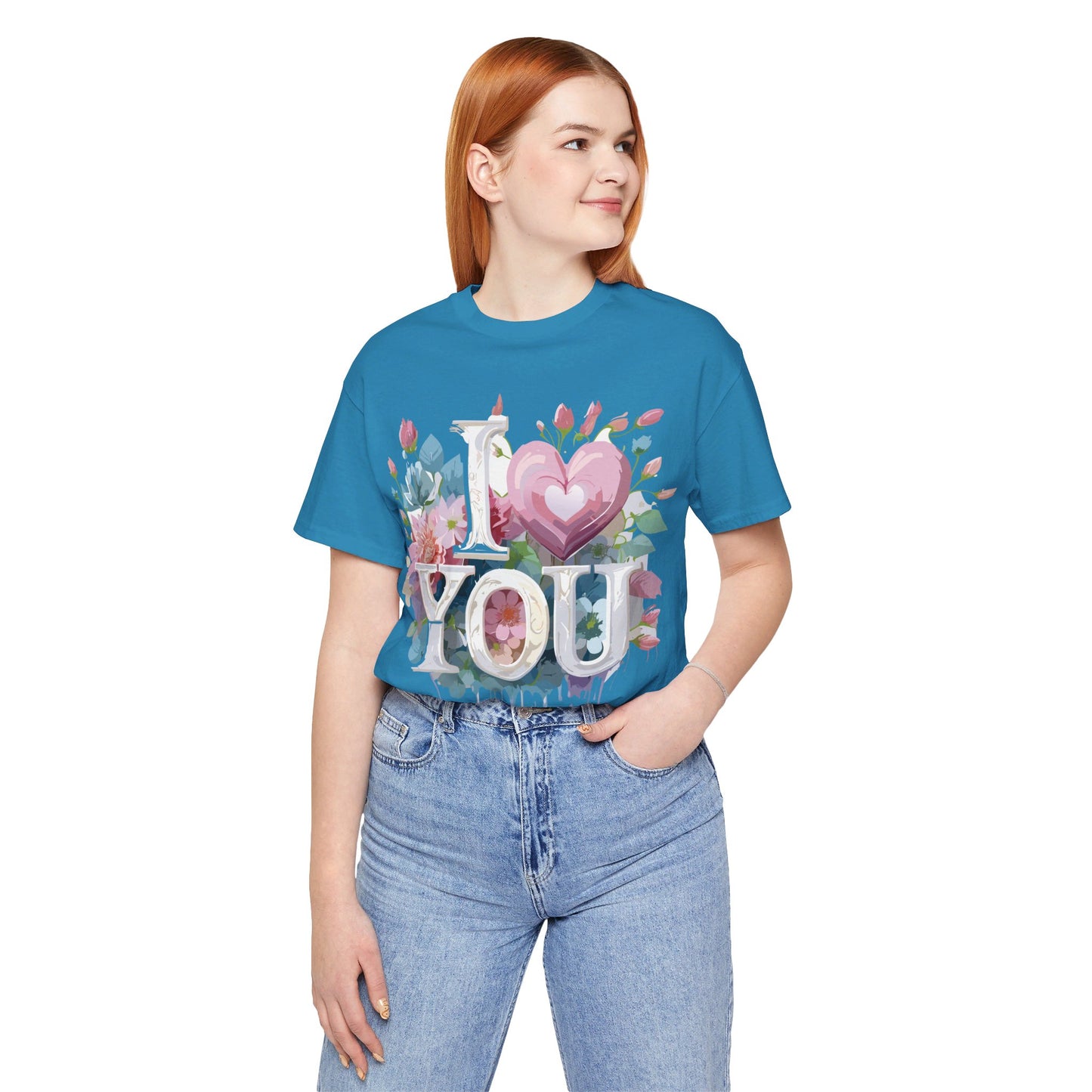 Natural Cotton Tee Shirt - Love Story Collection Printify