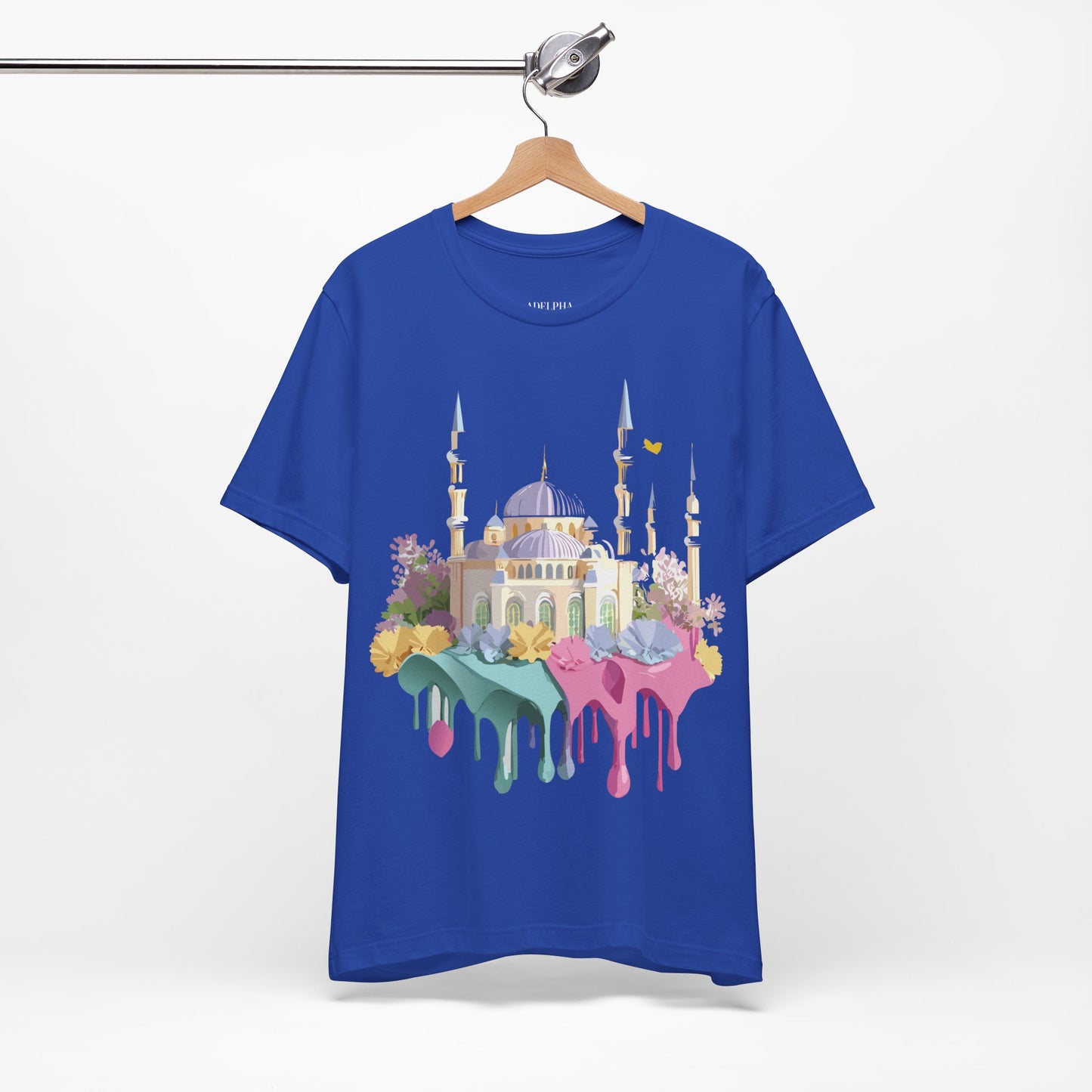Natural Cotton Tee Shirt - Istanbul, Turkey Printify