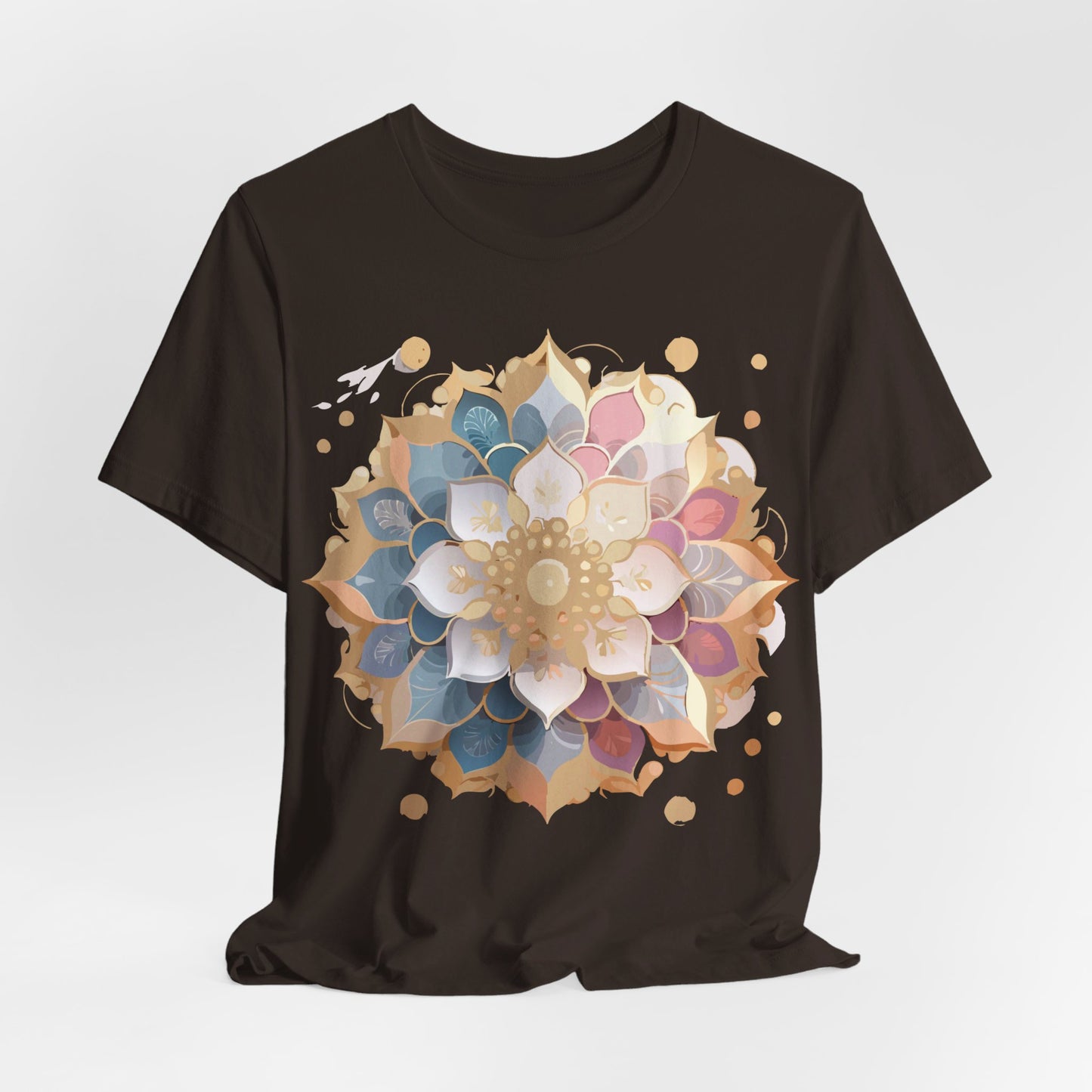 Natural Cotton Tee Shirt - Medallion Collection Printify