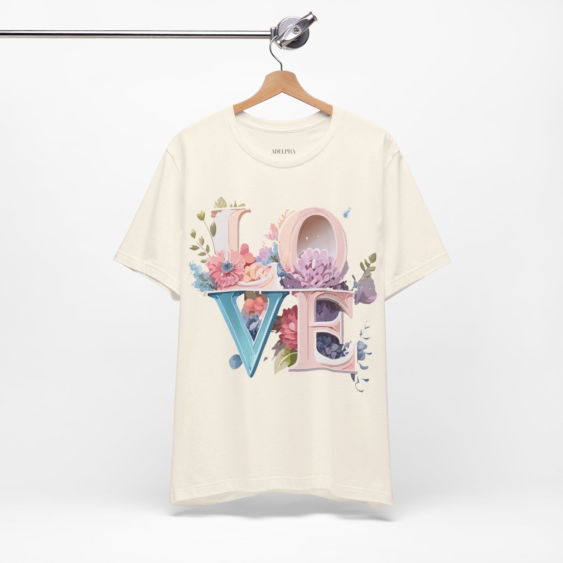 Natural Cotton Tee Shirt - Love story Collection Printify