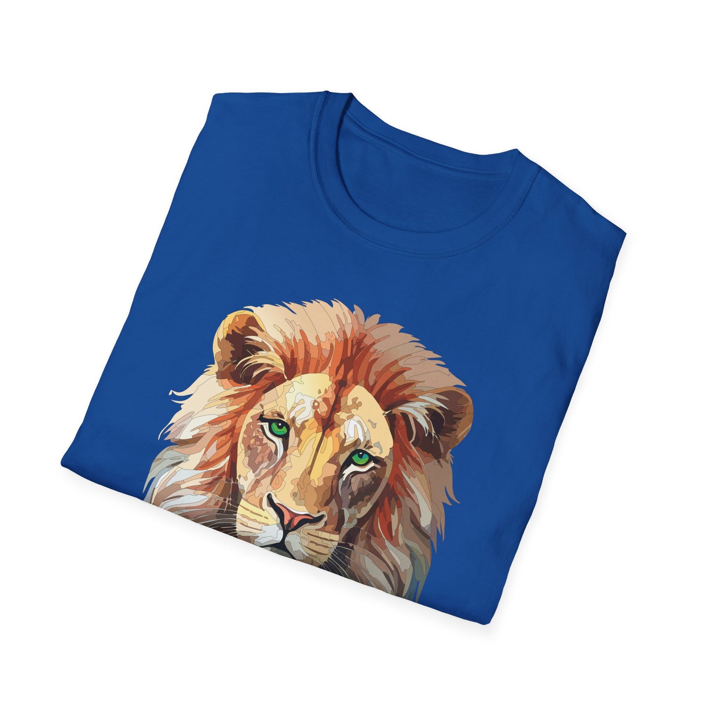 Lion Shirt, Shirt with Lion, Floral Lion Tee, Shirt with Animals