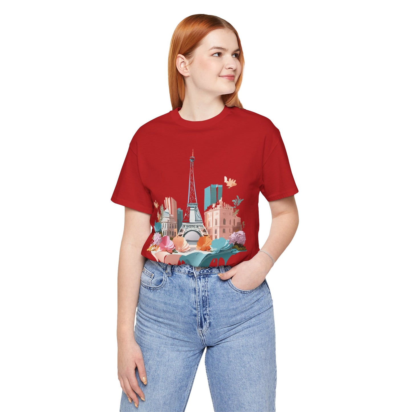 Tourist Shirt, Shirt with Paris - ADELPHA