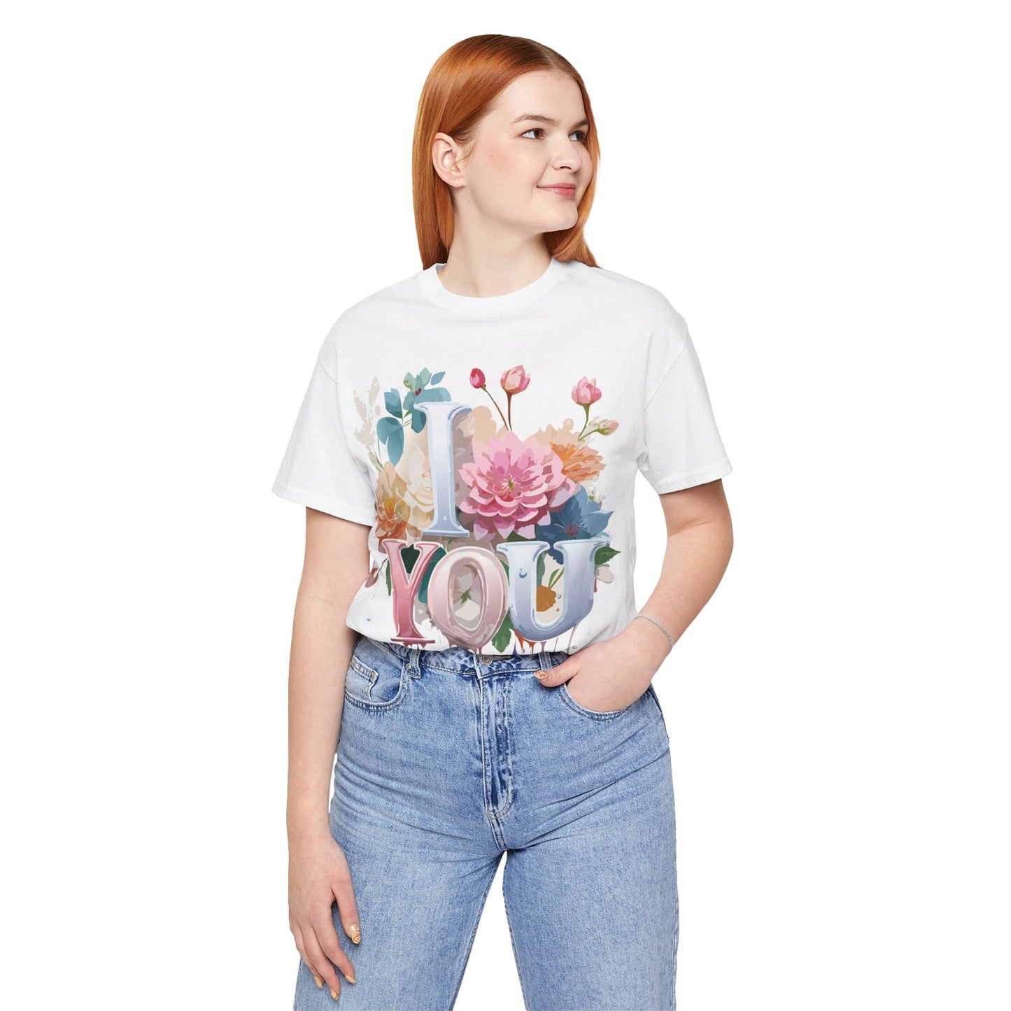 Natural Cotton Tee Shirt - Love story Collection Printify