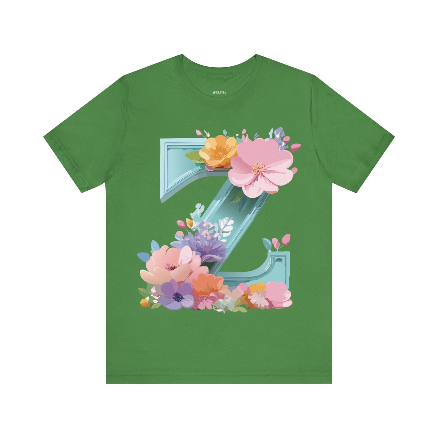 Natural Cotton Tee Shirt - Letters Collection - Z Printify