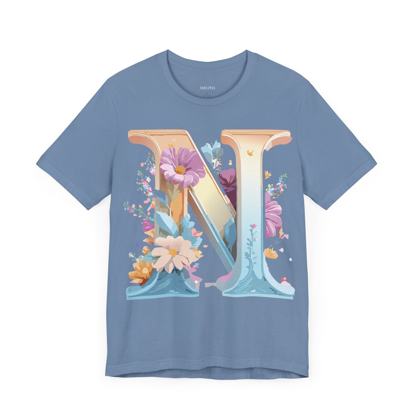Letter Shirt, Letter N Shirt - ADELPHA