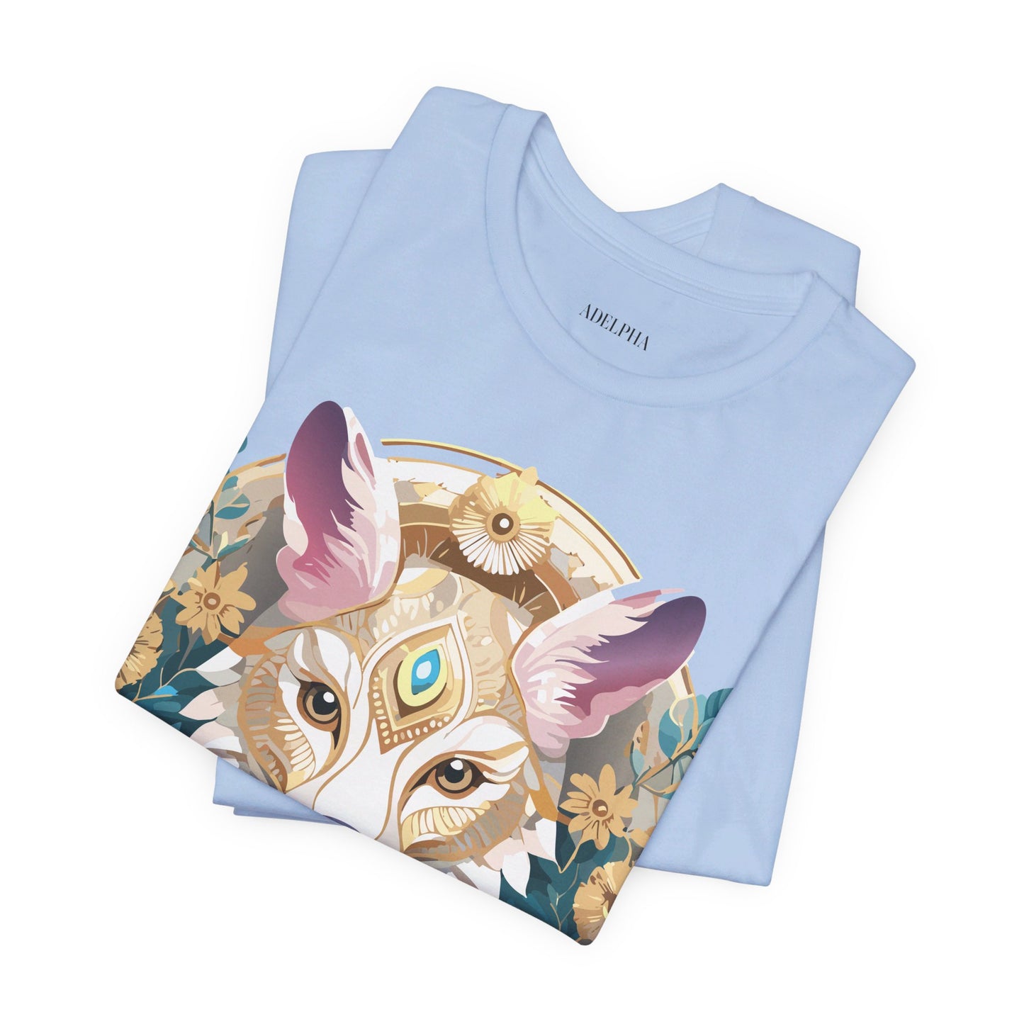Natural Cotton Tee Shirt - Medallion Collection Printify