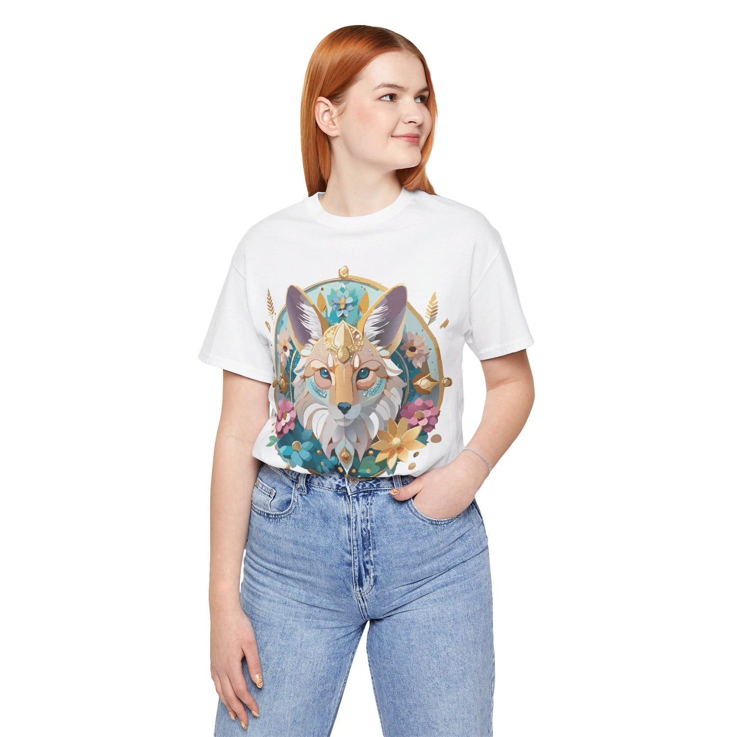 Natural Cotton Tee Shirt - Medallion Collection Printify
