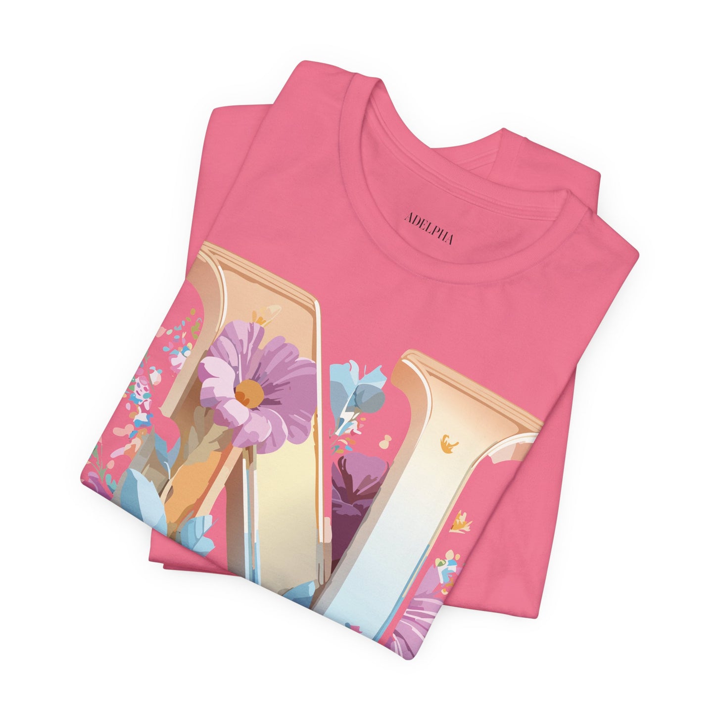 Letter Shirt, Letter N Shirt - ADELPHA