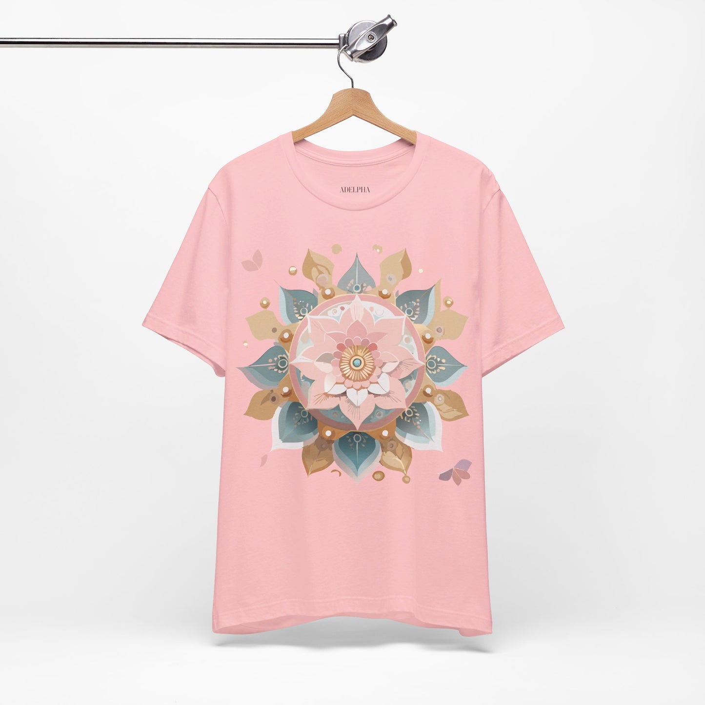 Natural Cotton Tee Shirt - Medallion Collection Printify